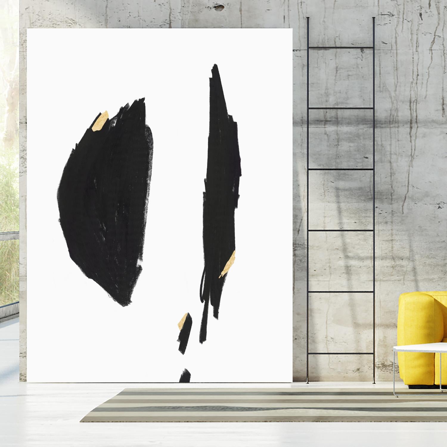 Failling I by PI Studio on GIANT ART - black abstract