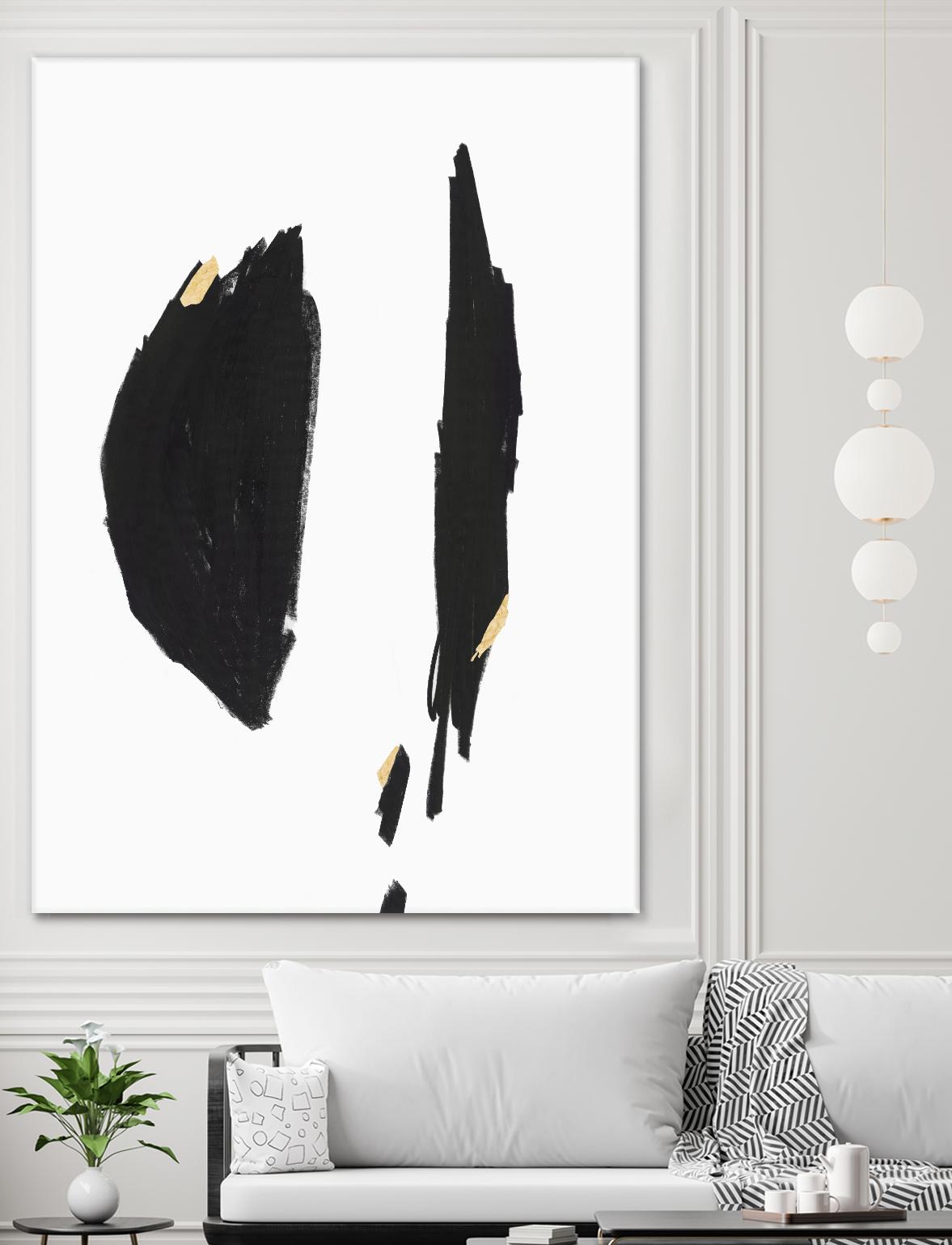 Failling I by PI Studio on GIANT ART - black abstract