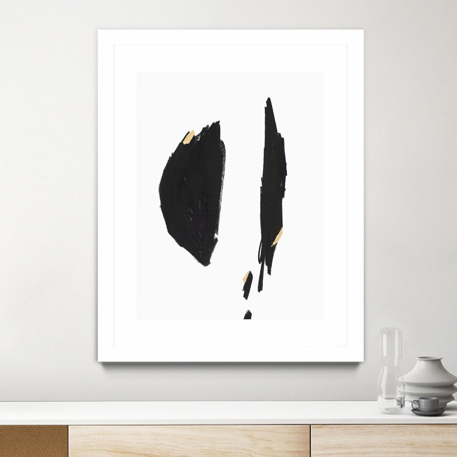 Failling I by PI Studio on GIANT ART - black abstract