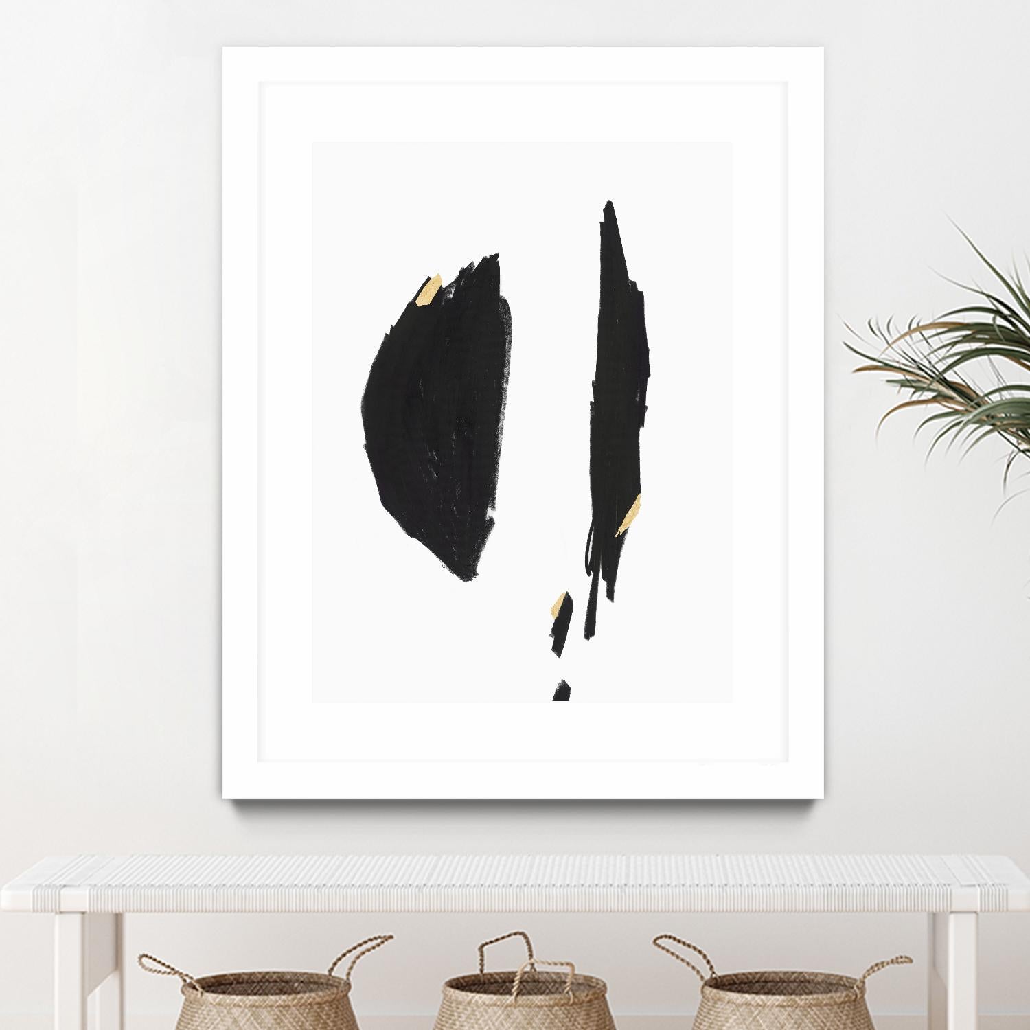 Failling I by PI Studio on GIANT ART - black abstract