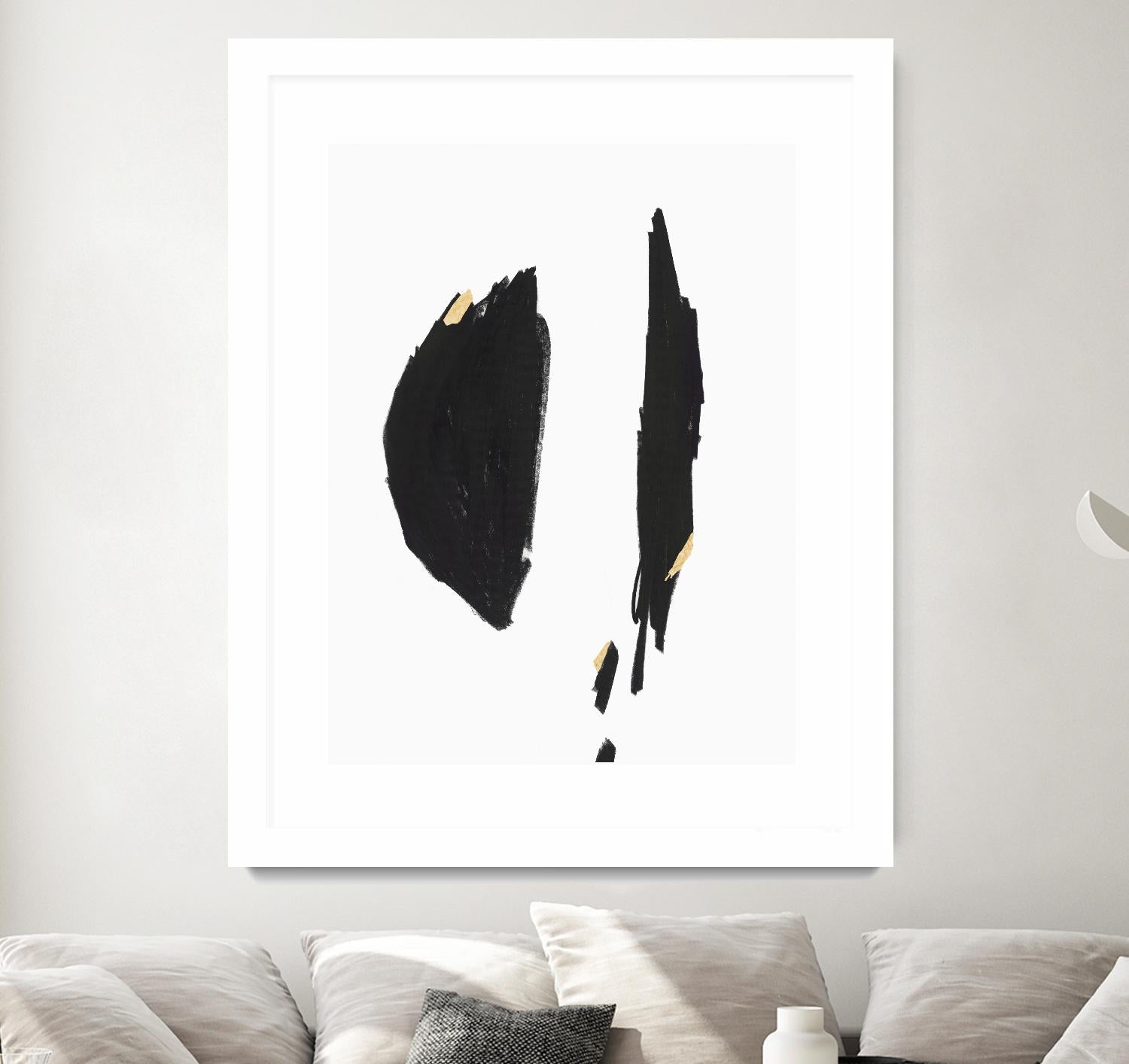 Failling I by PI Studio on GIANT ART - black abstract