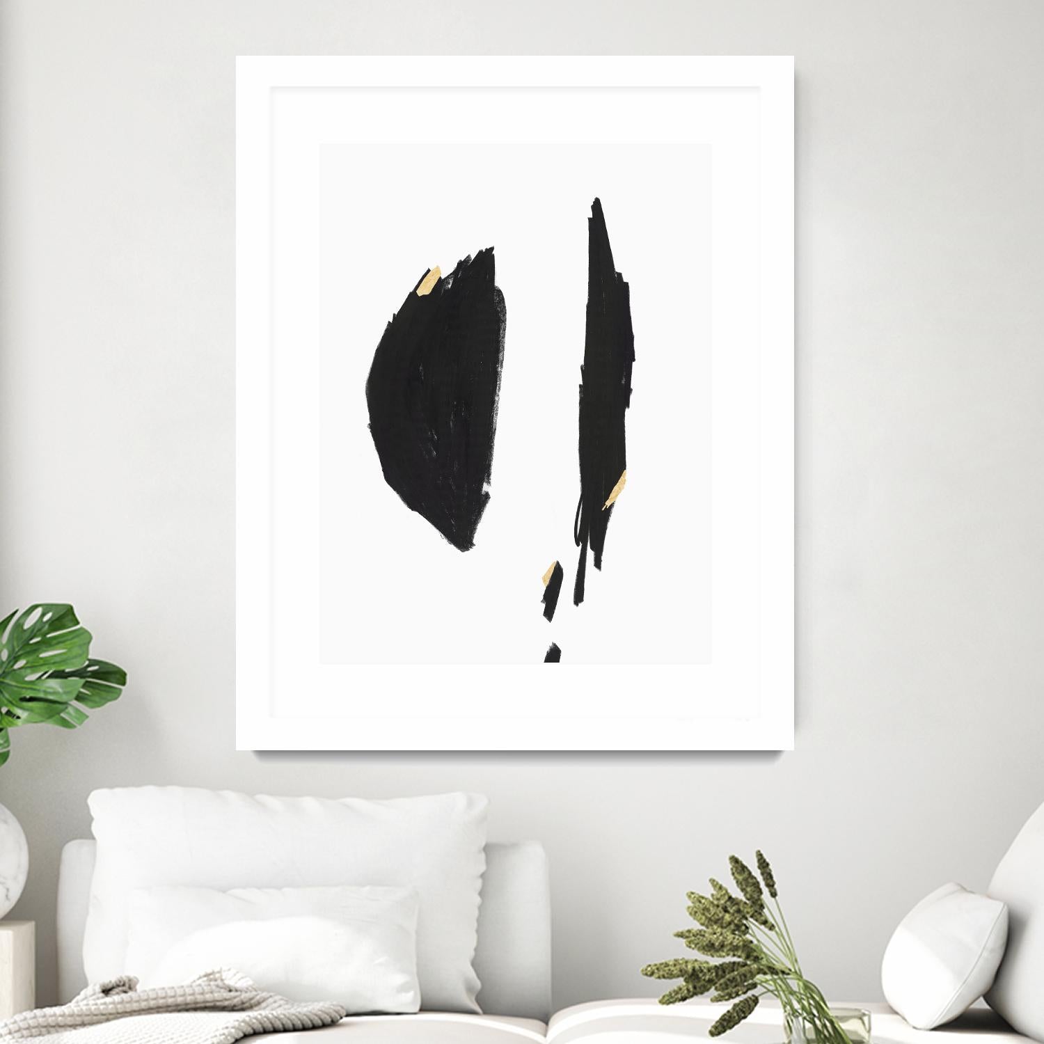 Failling I by PI Studio on GIANT ART - black abstract