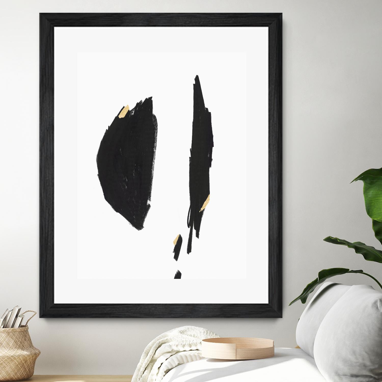 Failling I by PI Studio on GIANT ART - black abstract