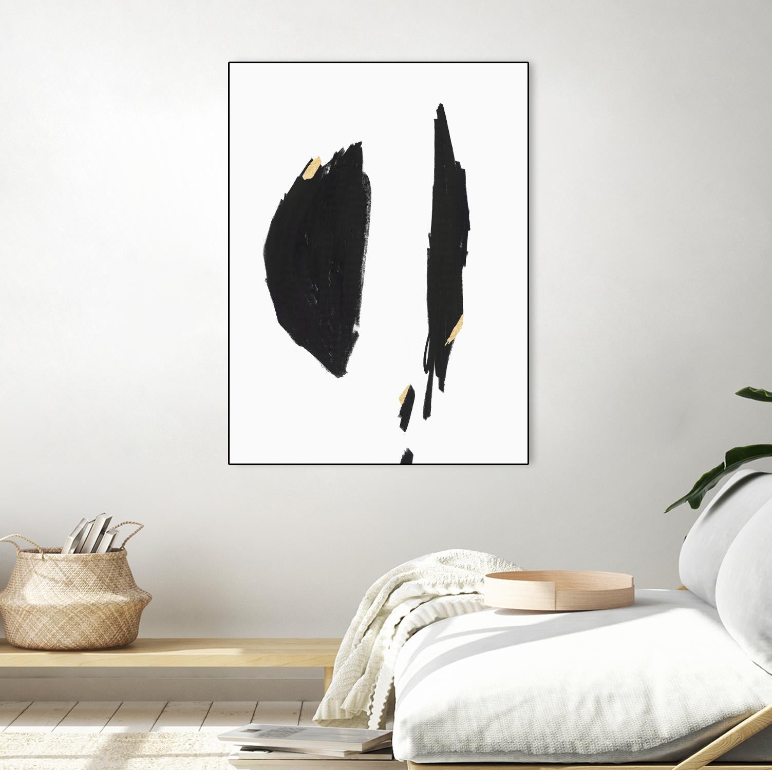 Failling I by PI Studio on GIANT ART - black abstract