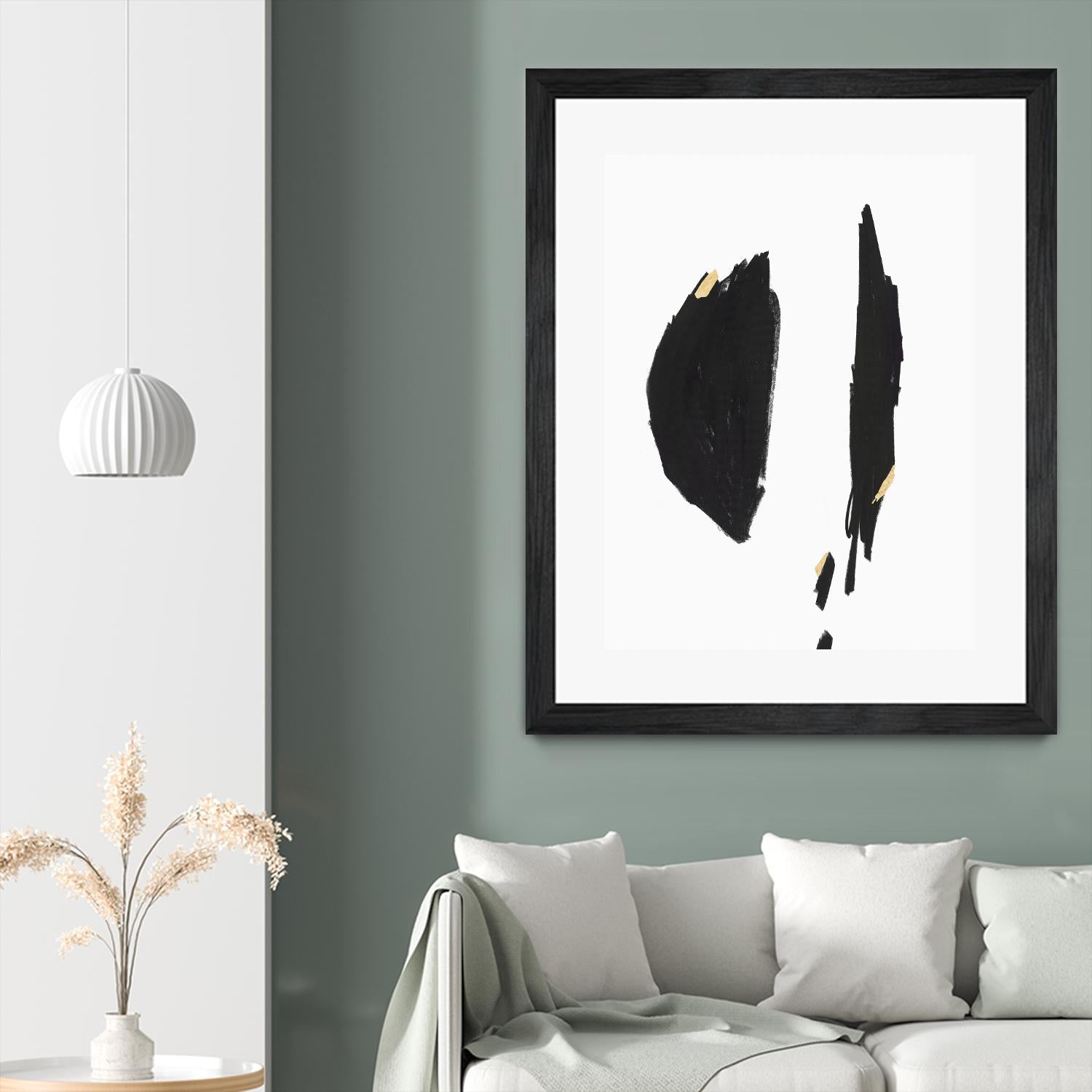 Failling I by PI Studio on GIANT ART - black abstract