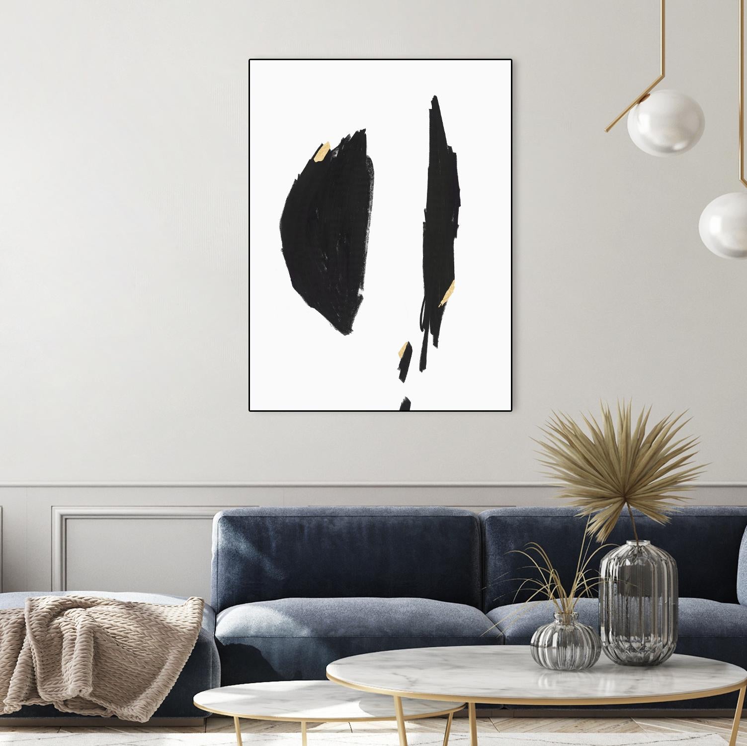 Failling I by PI Studio on GIANT ART - black abstract