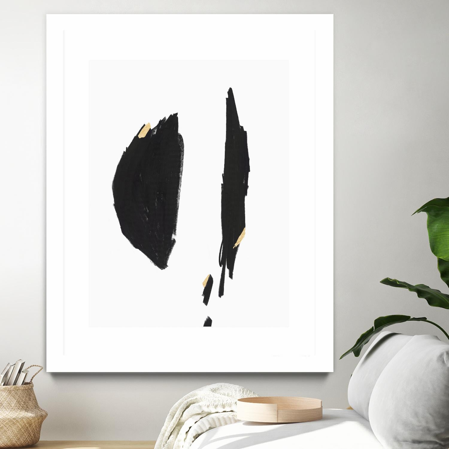 Failling I by PI Studio on GIANT ART - black abstract