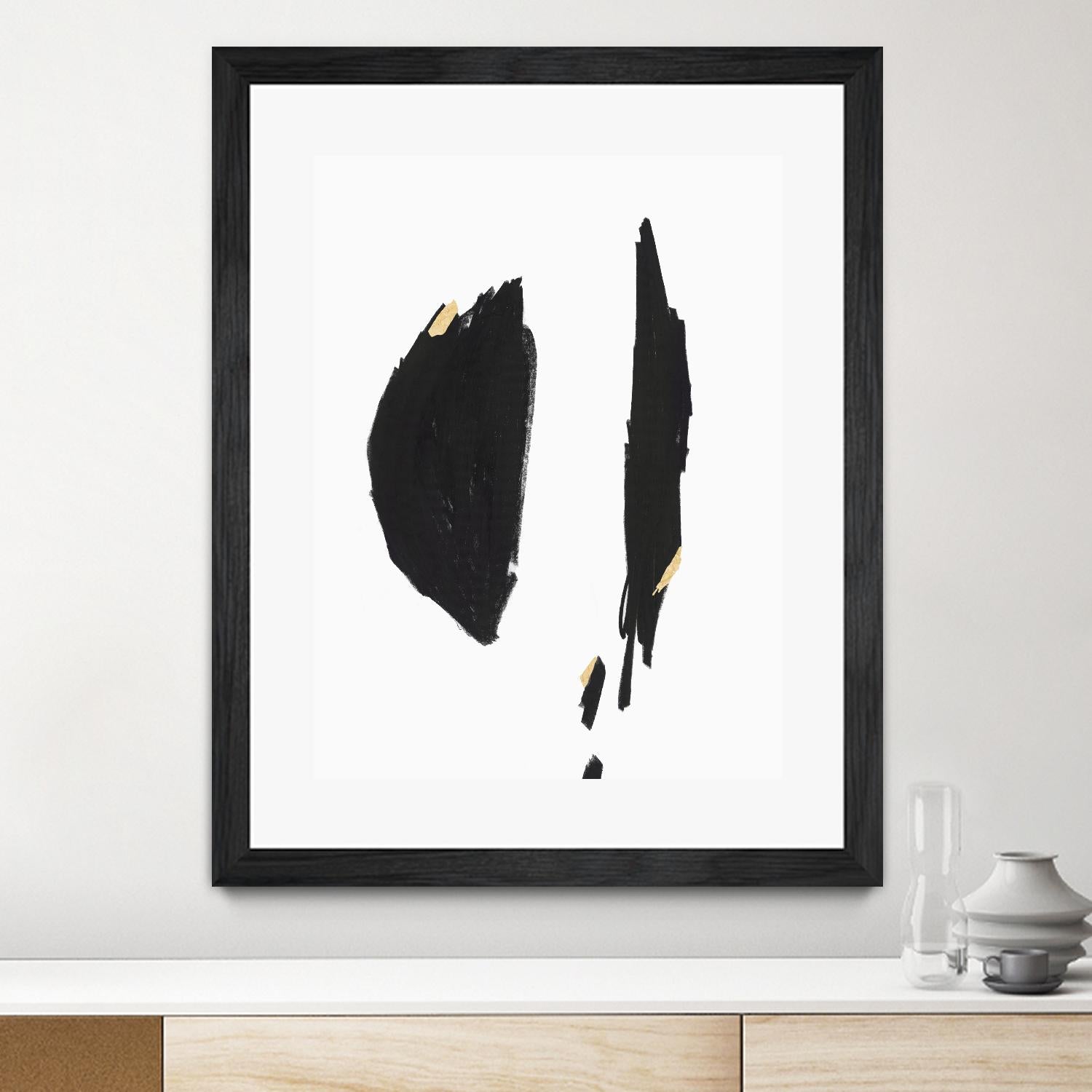 Failling I by PI Studio on GIANT ART - black abstract
