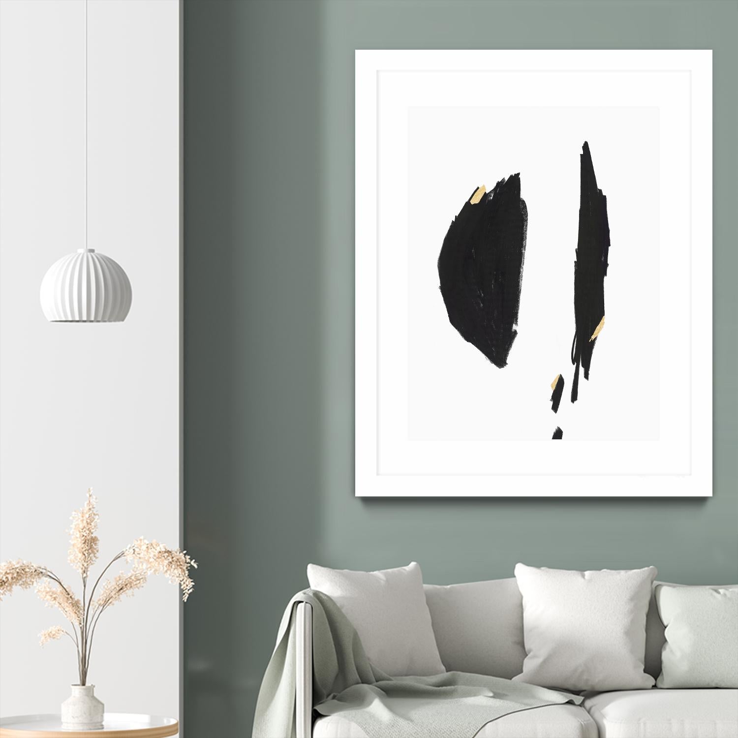 Failling I by PI Studio on GIANT ART - black abstract