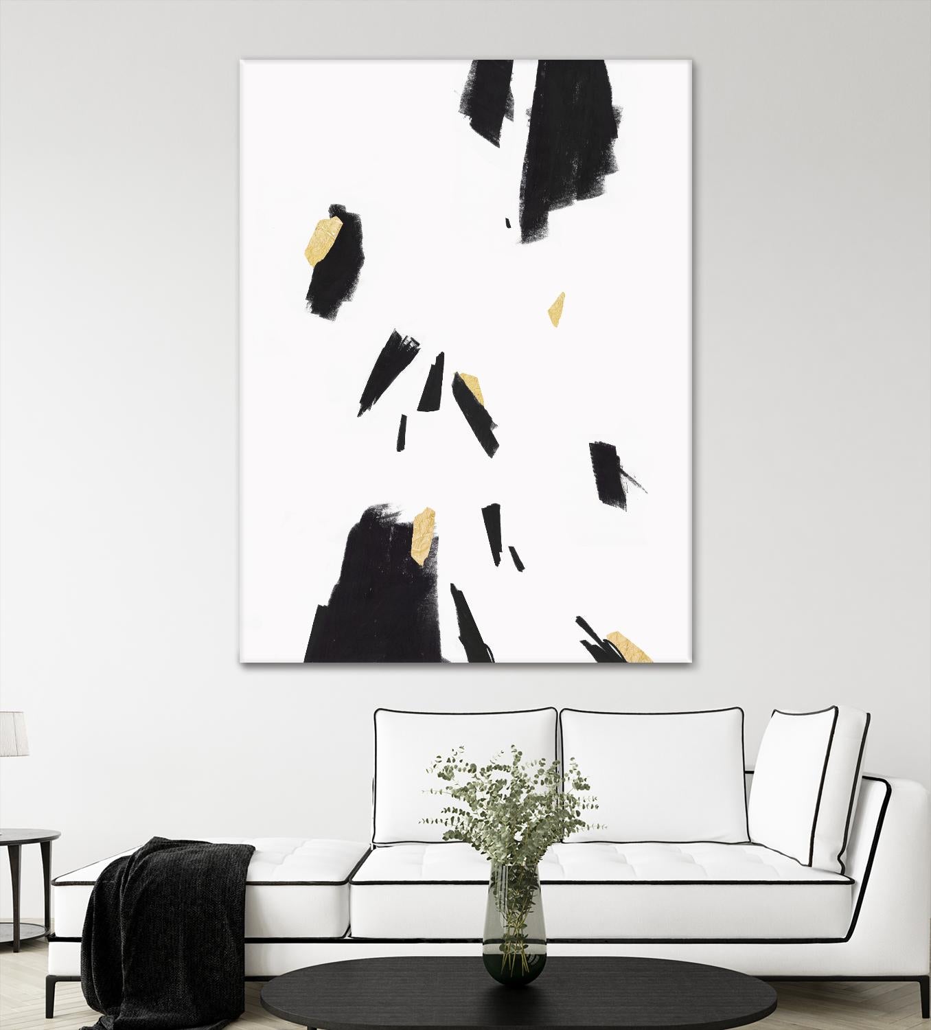 Falling II by PI Studio on GIANT ART - black abstract