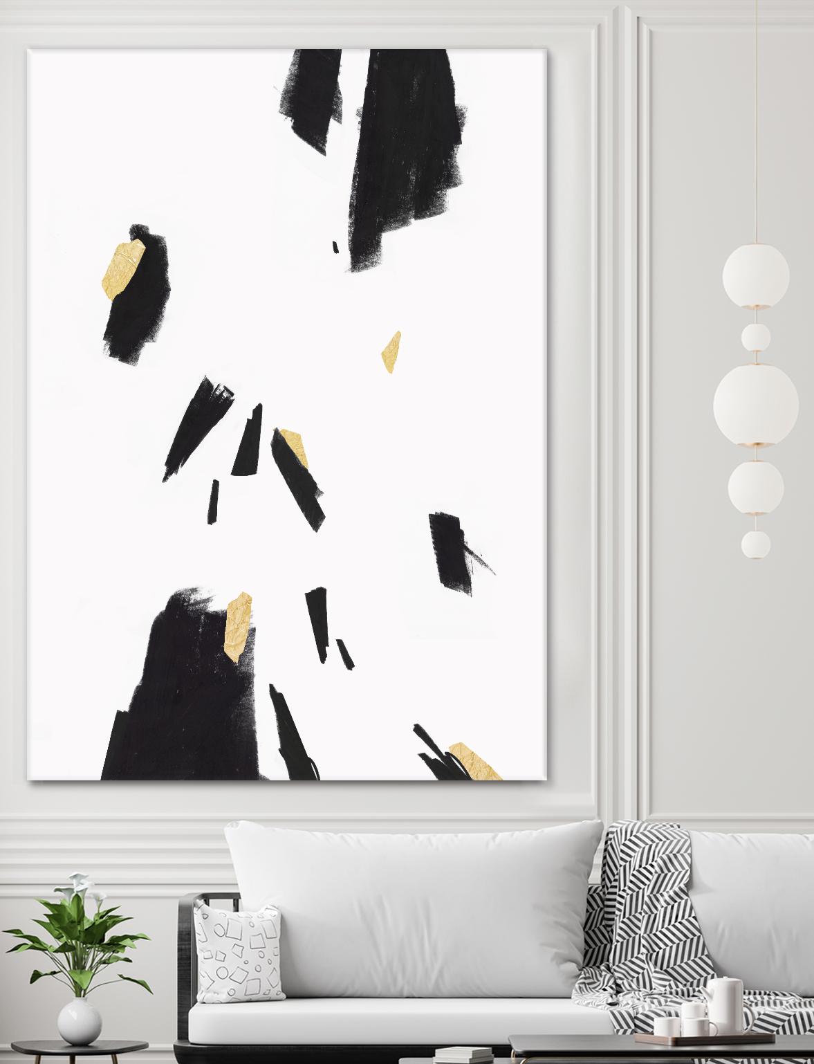Falling II by PI Studio on GIANT ART - black abstract