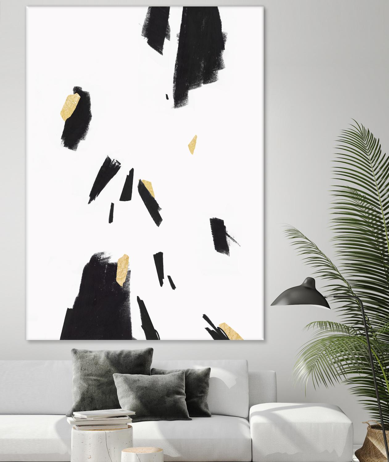 Falling II by PI Studio on GIANT ART - black abstract
