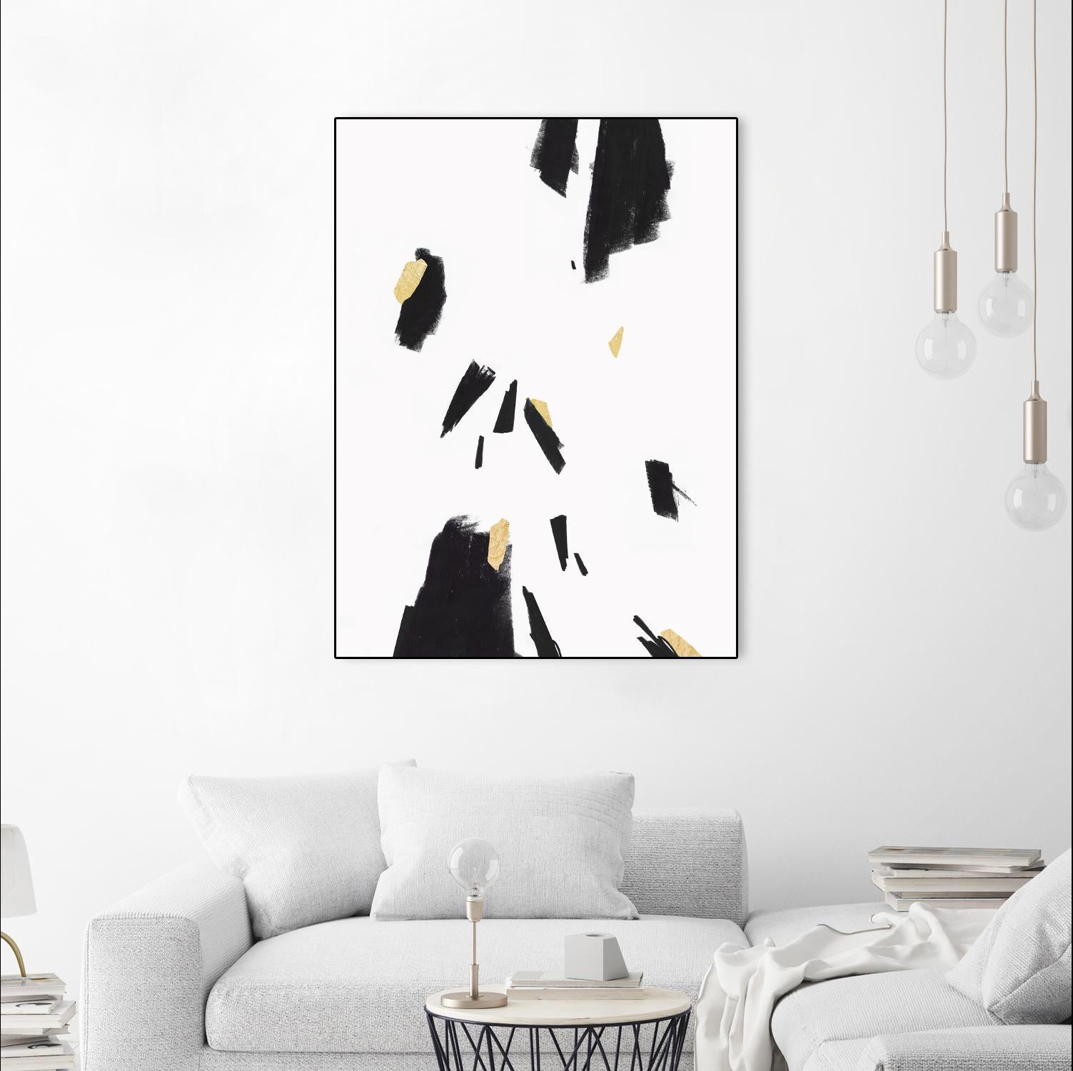 Falling II by PI Studio on GIANT ART - black abstract