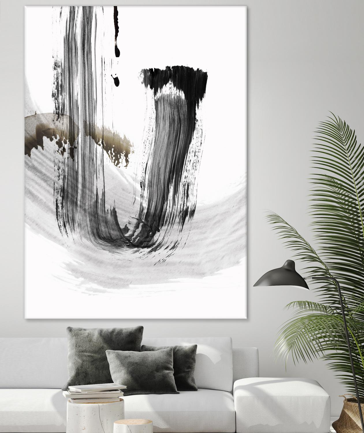 A Loner I by PI Studio on GIANT ART - grey abstract