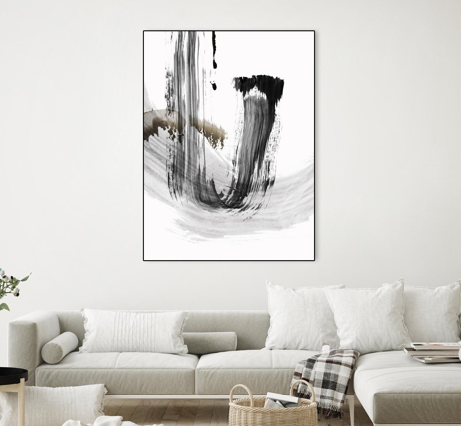 A Loner I by PI Studio on GIANT ART - grey abstract