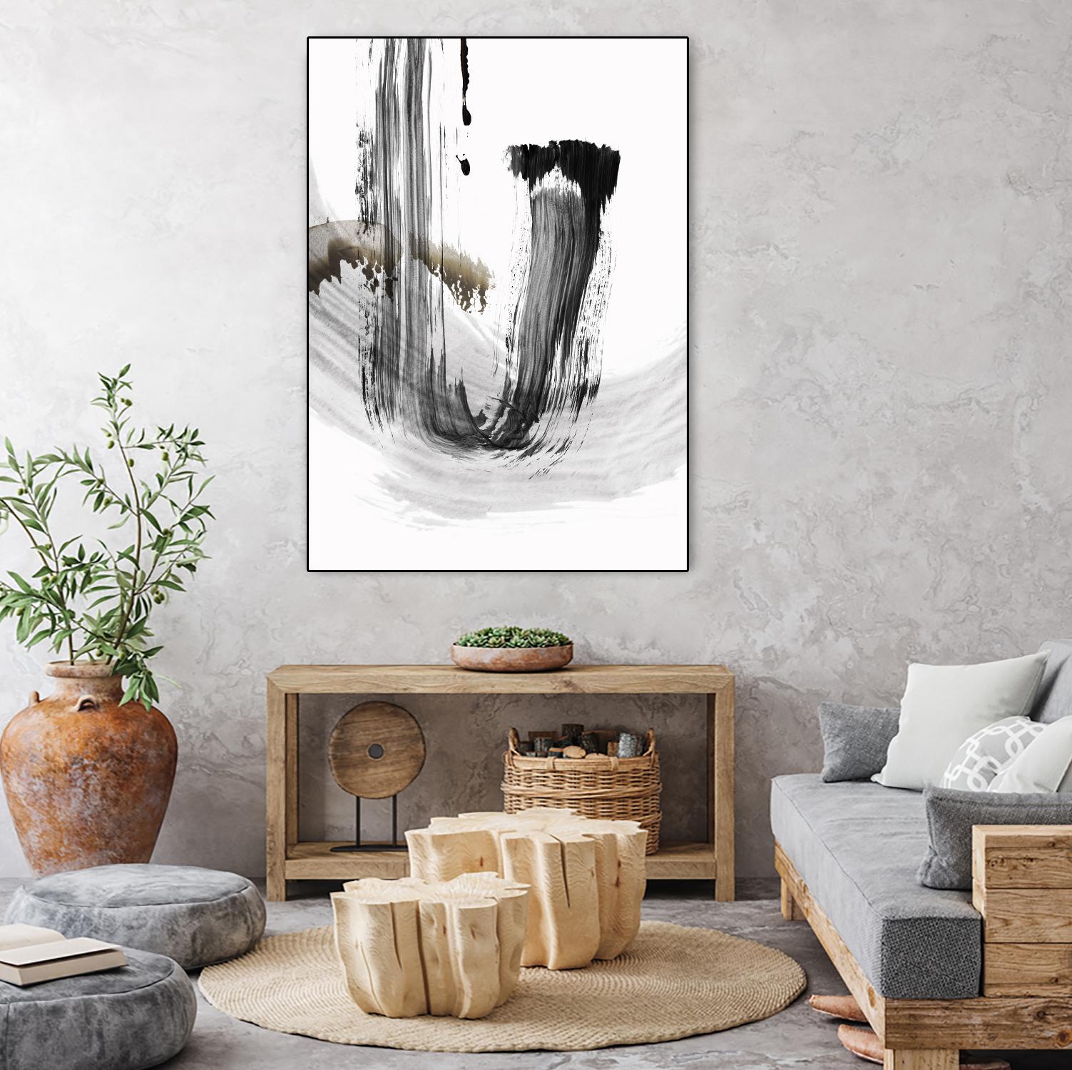 A Loner I by PI Studio on GIANT ART - grey abstract