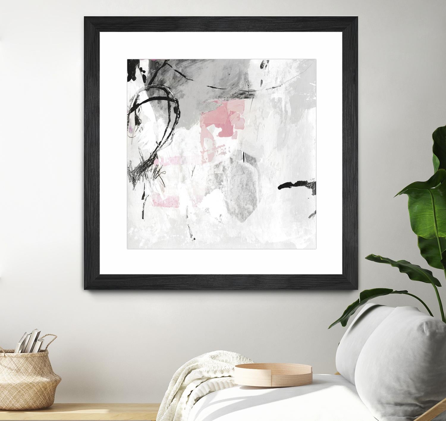 Gray Pink I by PI Studio on GIANT ART - white abstract