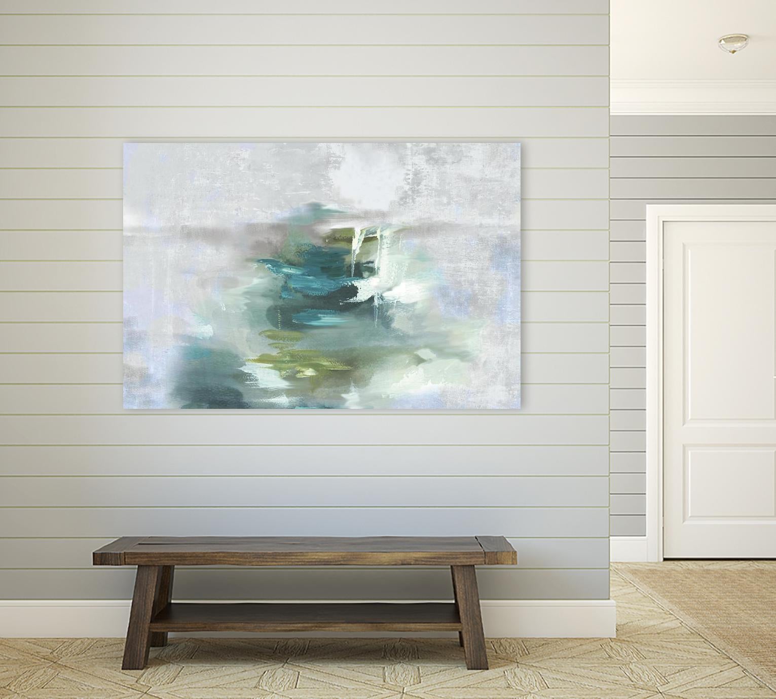 Sunset Glow I by PI Studio on GIANT ART - blue abstract