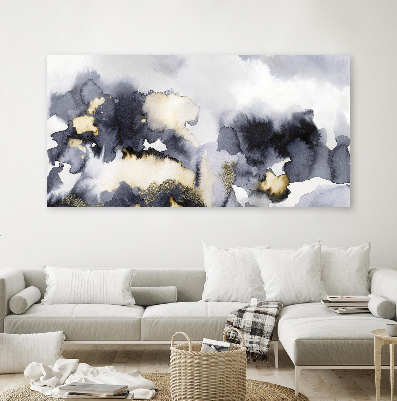 Lost in Your Mystery I by PI Studio on GIANT ART - black abstract