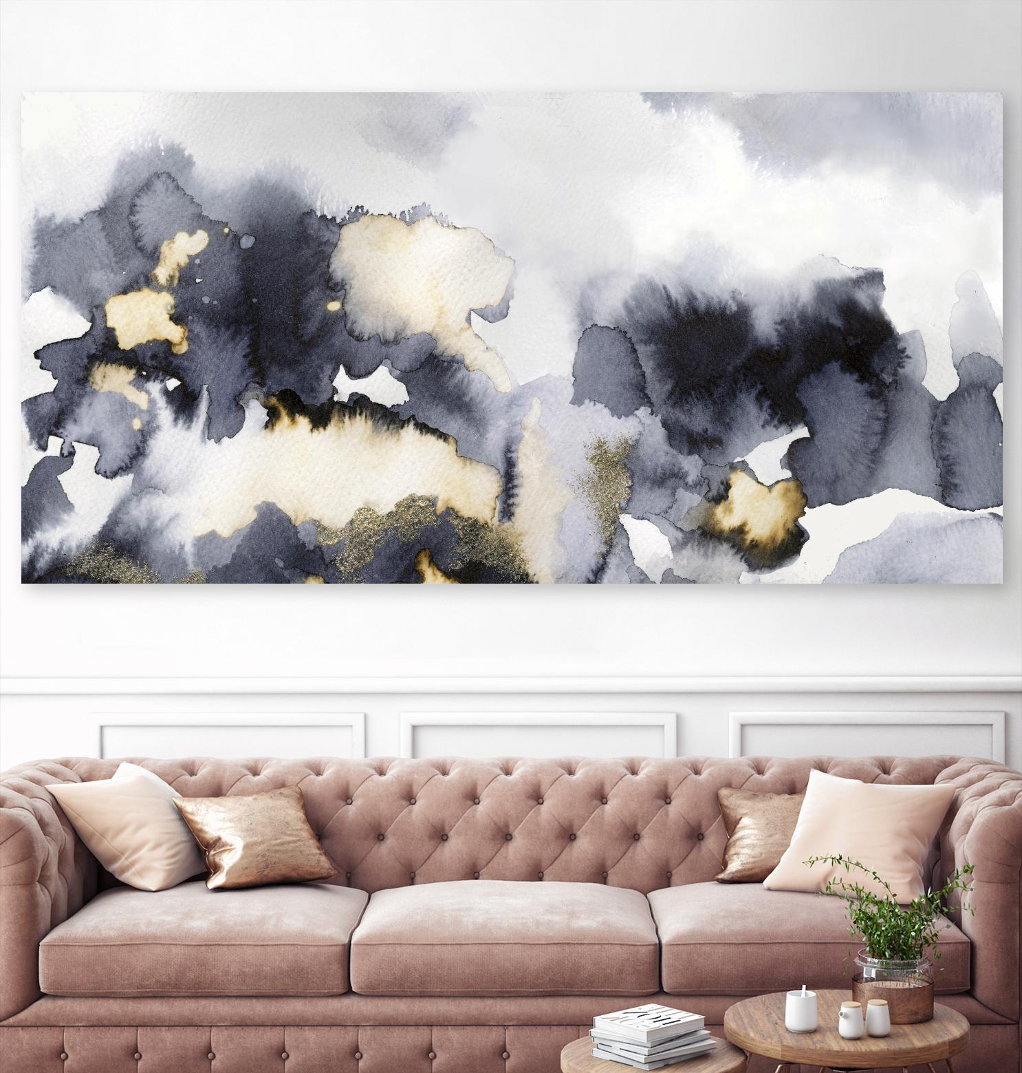 Lost in Your Mystery I by PI Studio on GIANT ART - black abstract