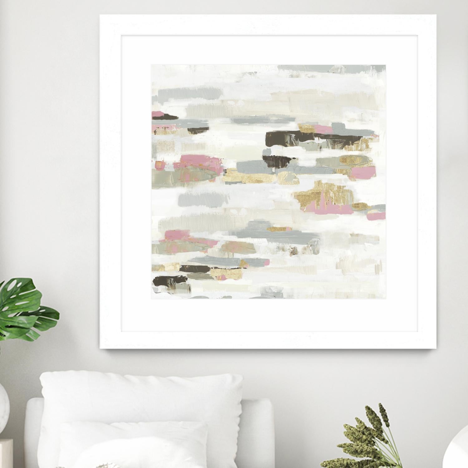 Visible Horizons I by PI Studio on GIANT ART - beige abstract