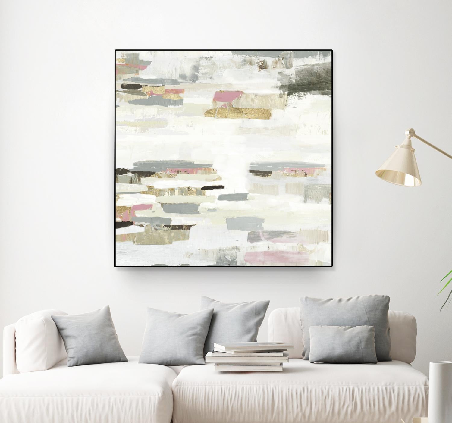 Visible Horizons II by PI Studio on GIANT ART - grey abstract