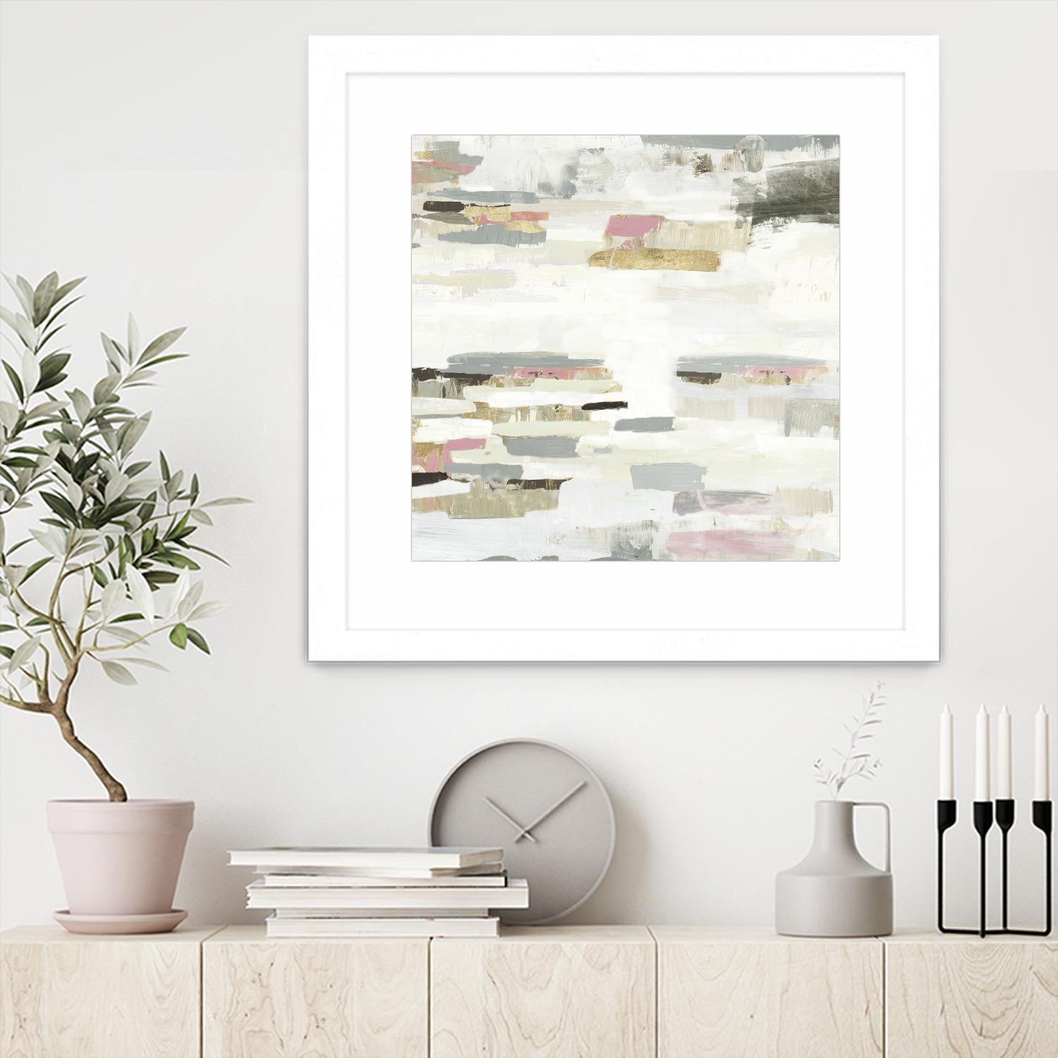 Visible Horizons II by PI Studio on GIANT ART - grey abstract