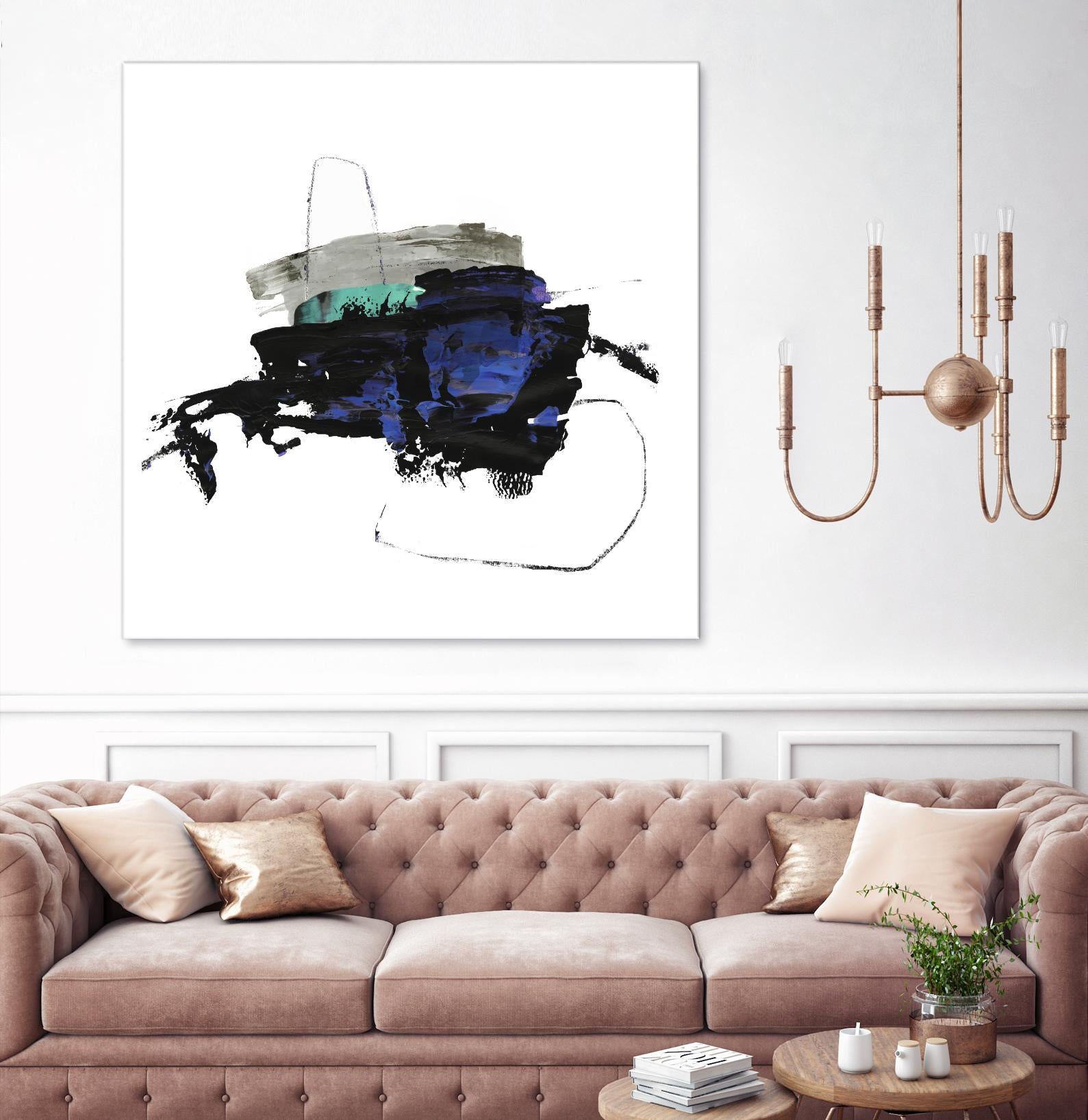 Splash I by PI Studio on GIANT ART - white abstract