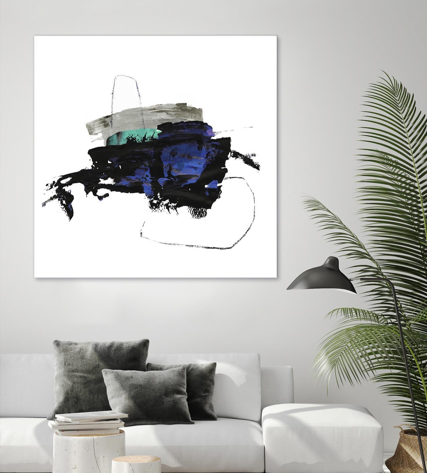 Splash I by PI Studio on GIANT ART - white abstract