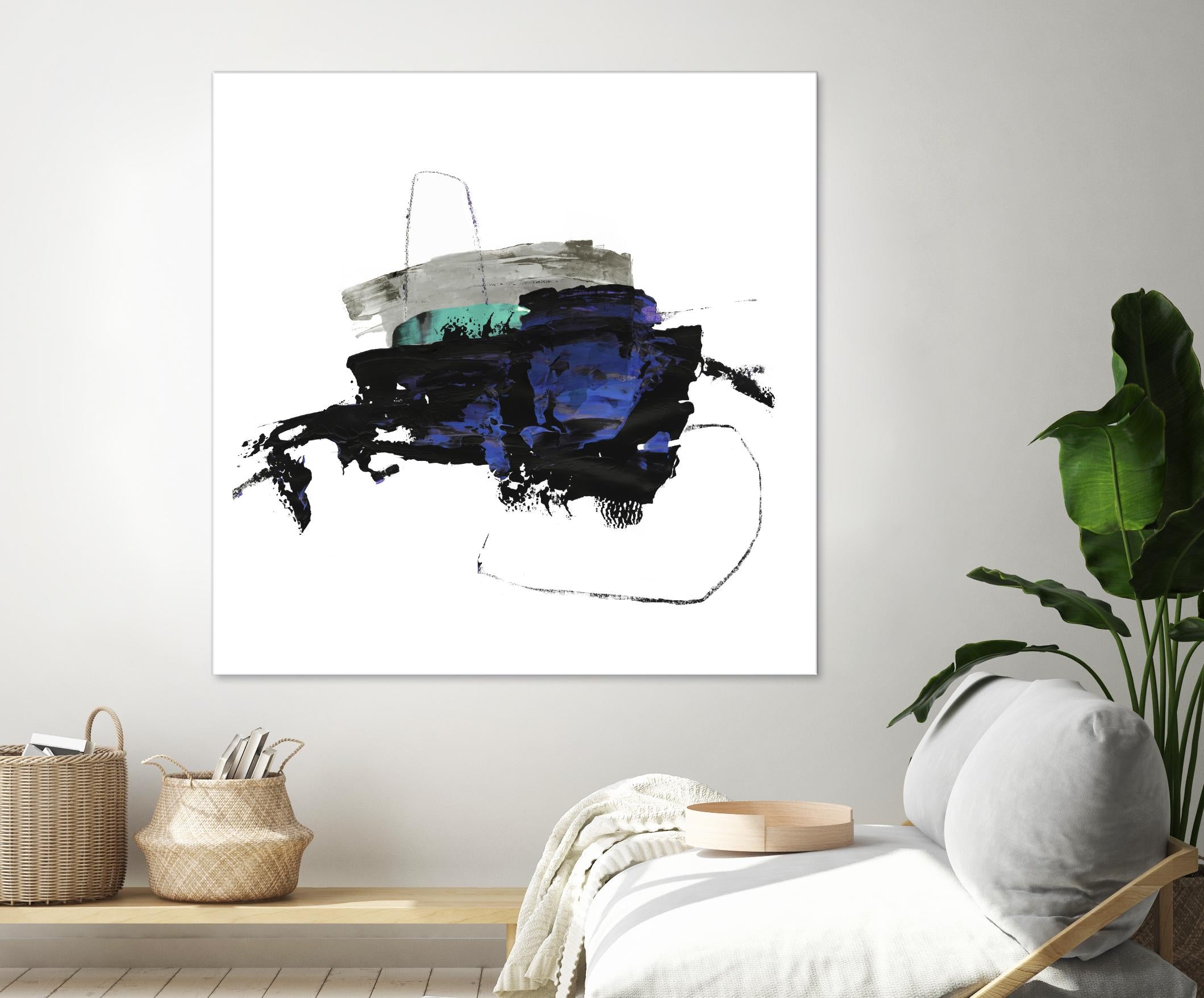 Splash I by PI Studio on GIANT ART - white abstract