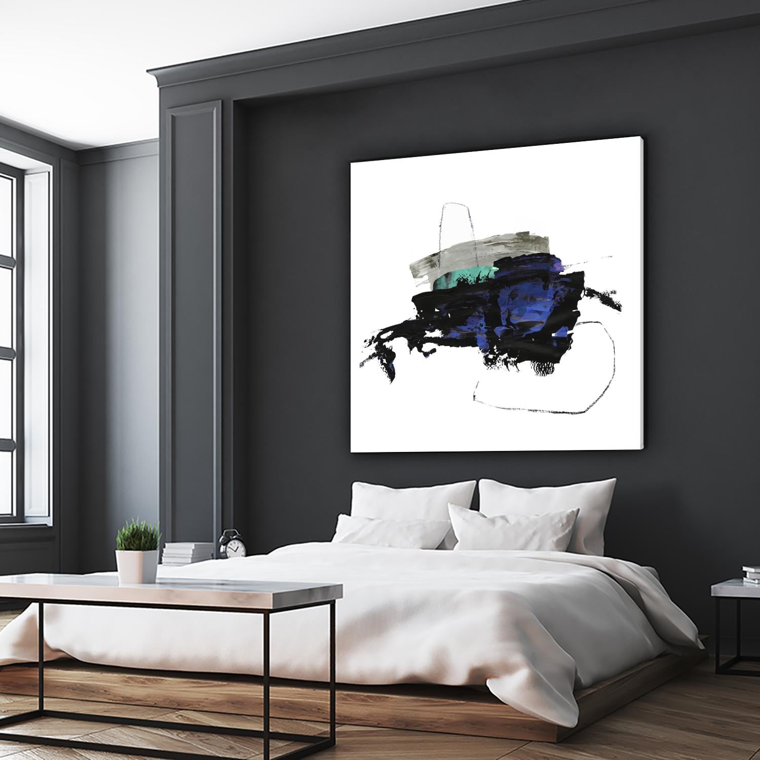 Splash I by PI Studio on GIANT ART - white abstract