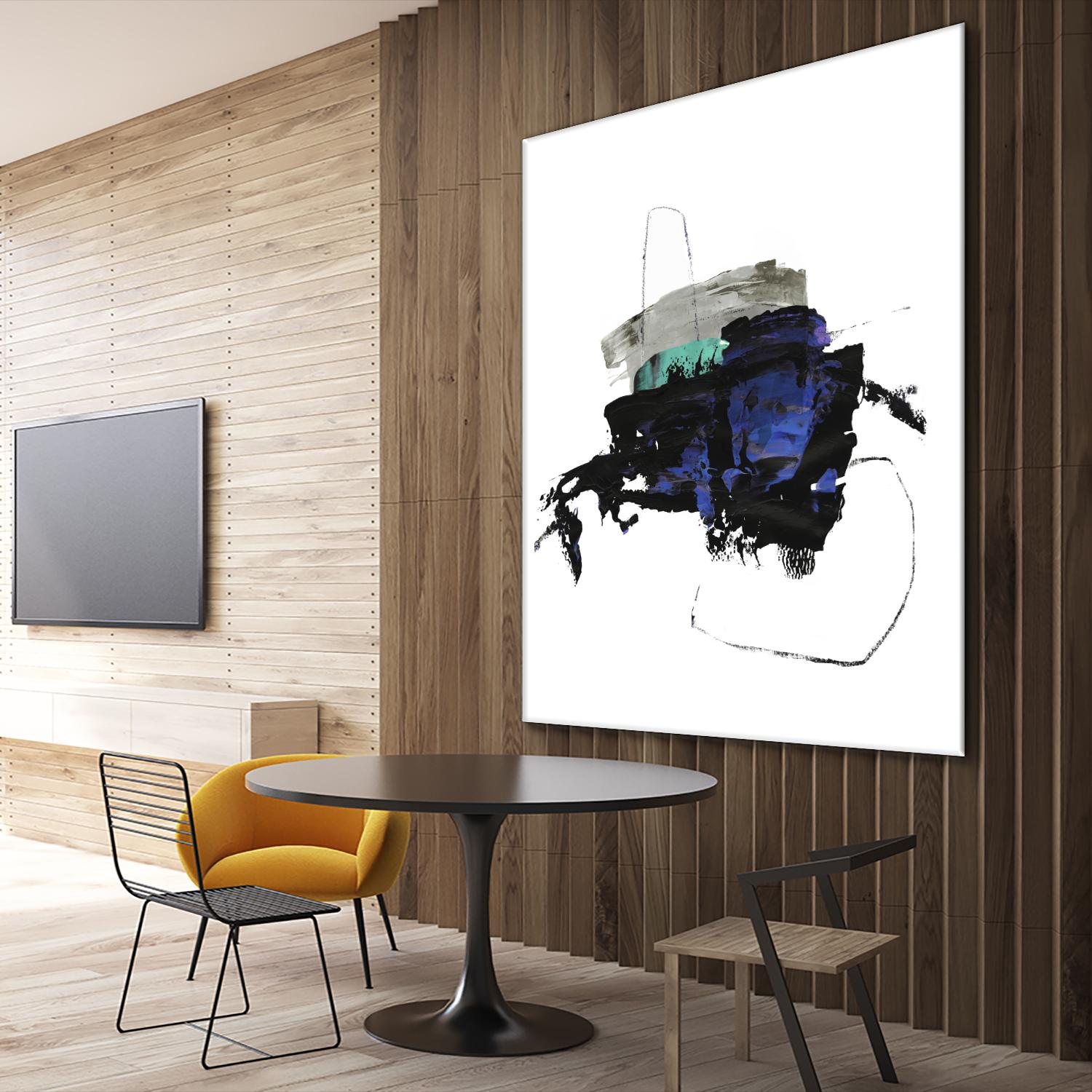 Splash I by PI Studio on GIANT ART - white abstract