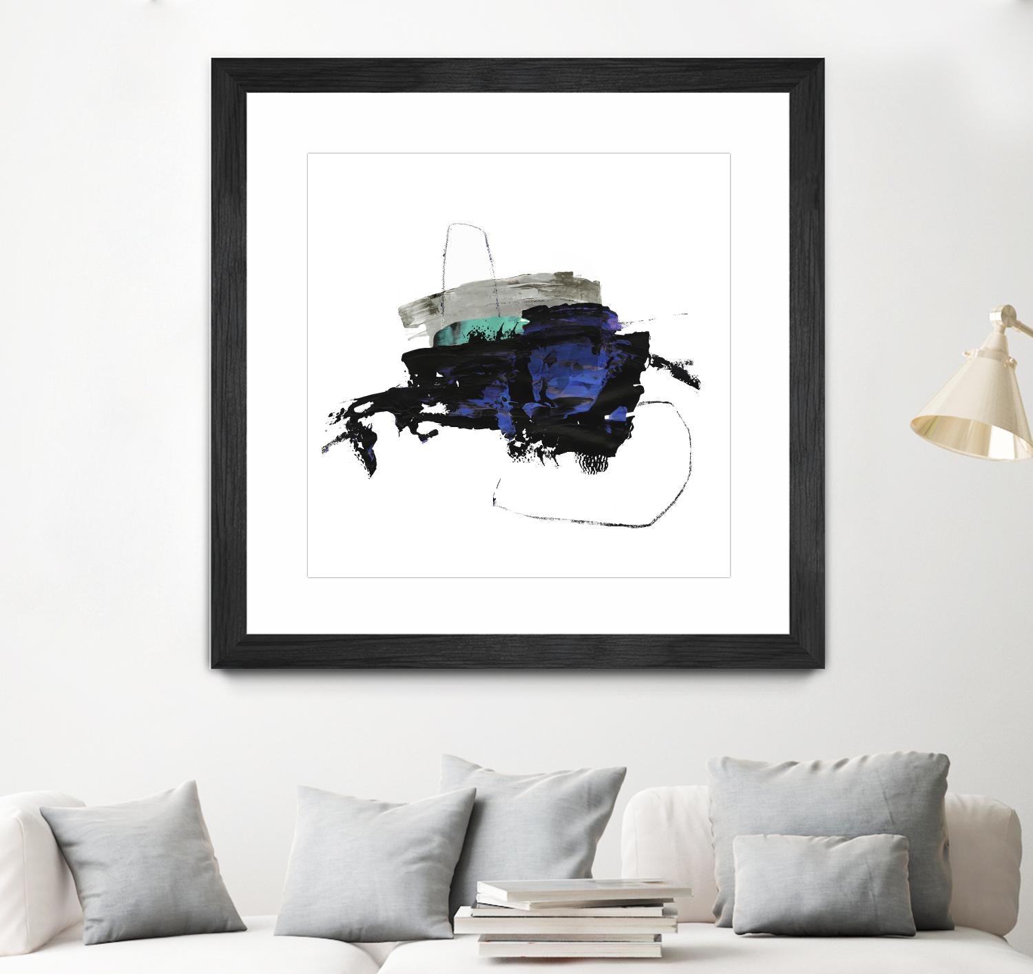 Splash I by PI Studio on GIANT ART - white abstract