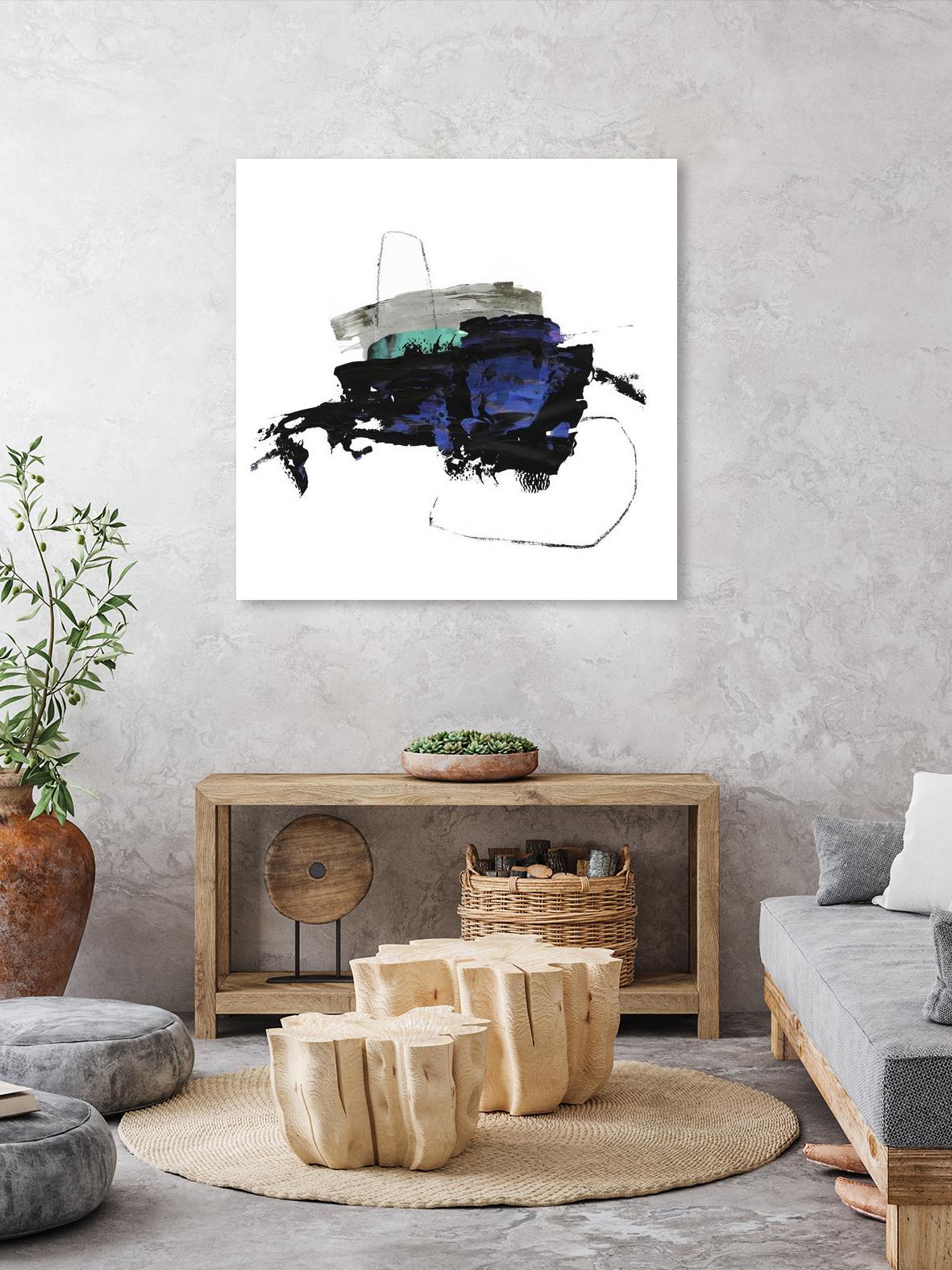 Splash I by PI Studio on GIANT ART - white abstract