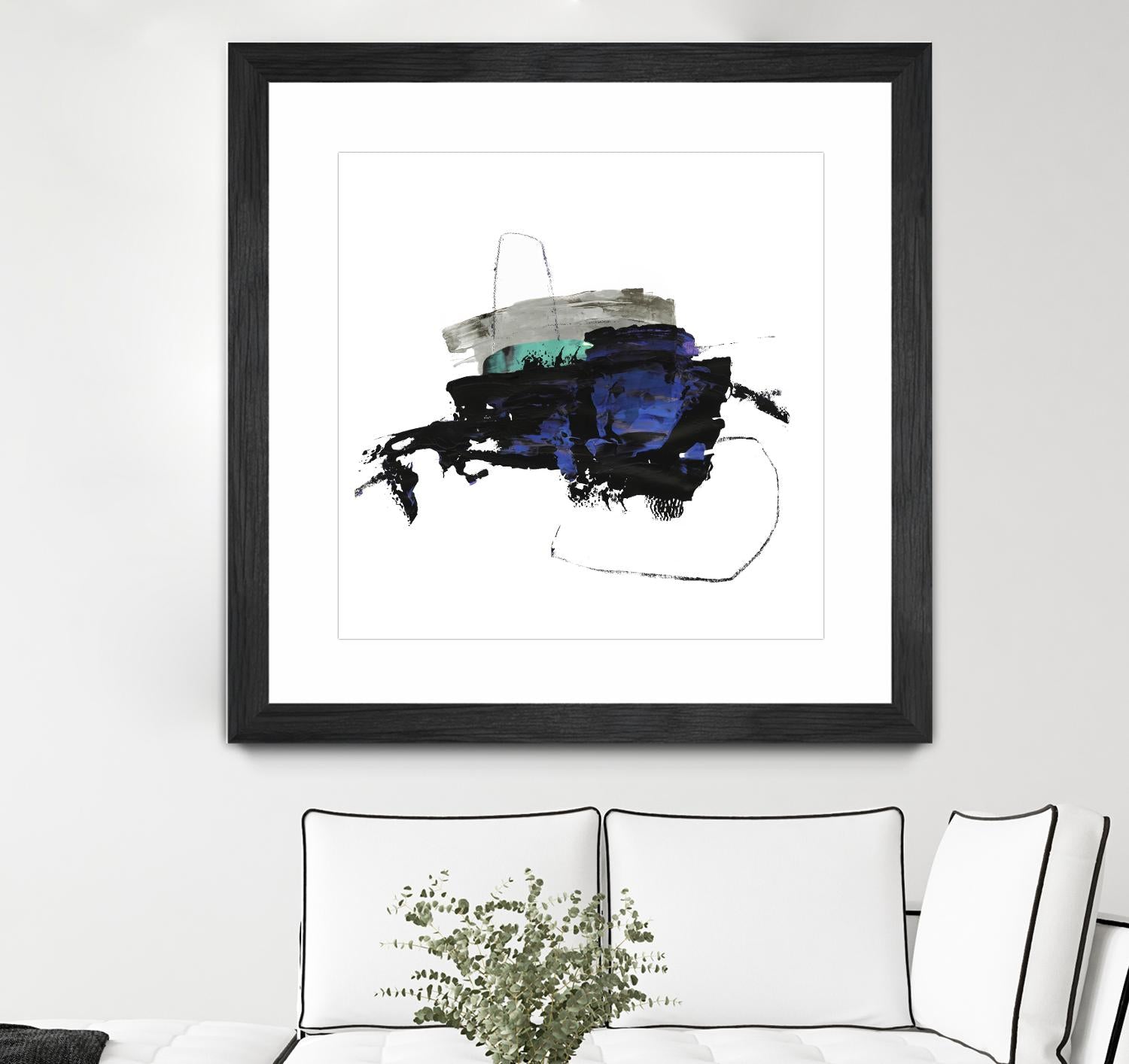 Splash I by PI Studio on GIANT ART - white abstract