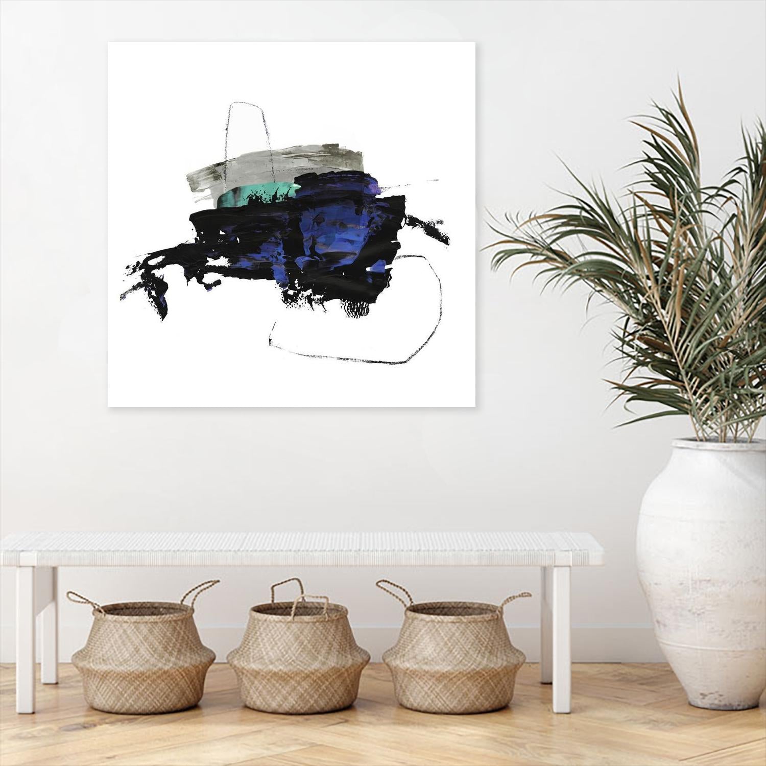 Splash I by PI Studio on GIANT ART - white abstract