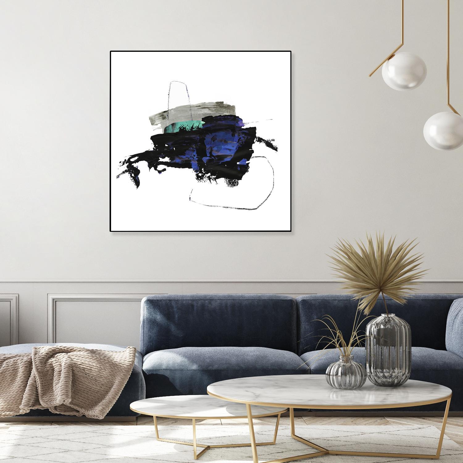 Splash I by PI Studio on GIANT ART - white abstract