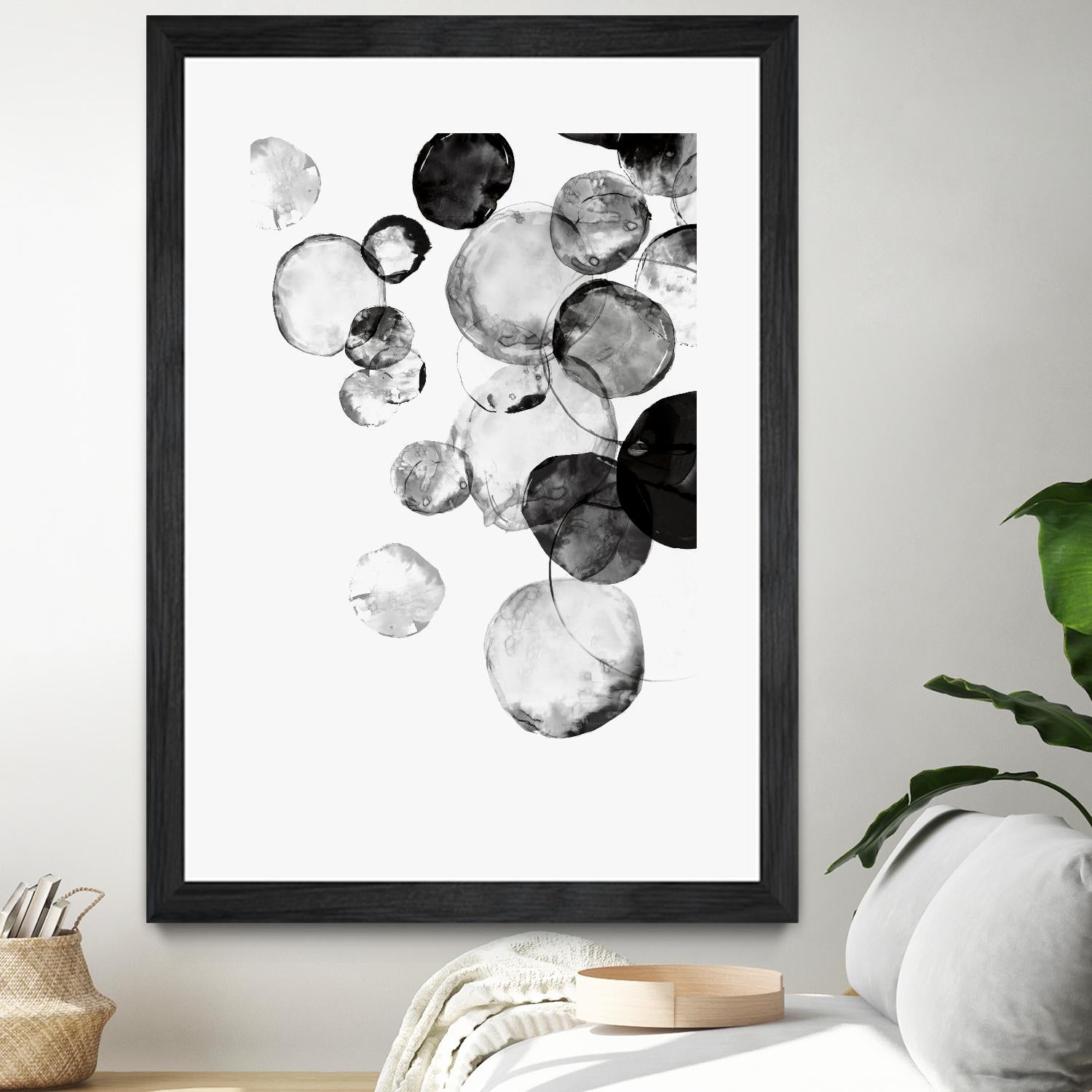 Black Ring II by PI Studio on GIANT ART - black abstract