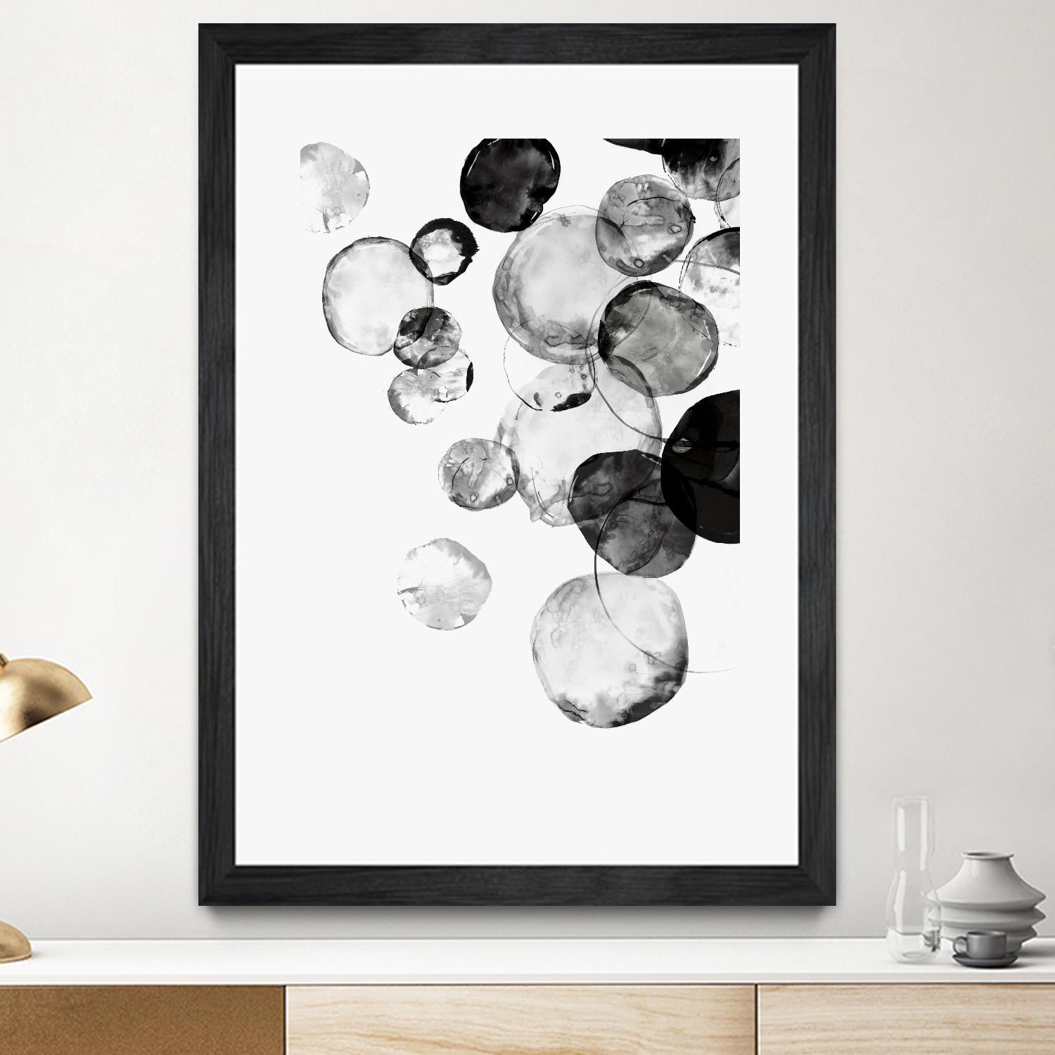 Black Ring II by PI Studio on GIANT ART - black abstract