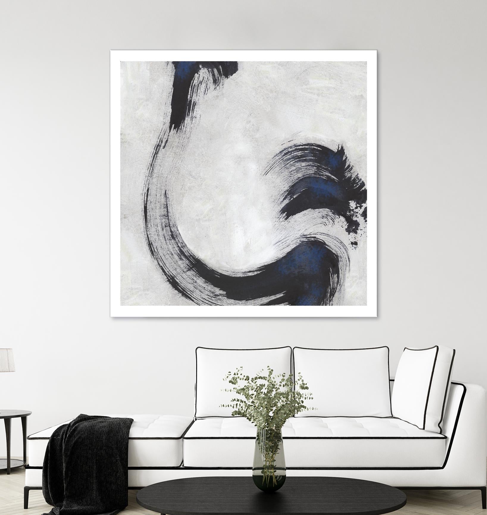 Stroke I by PI Studio on GIANT ART - blue abstract