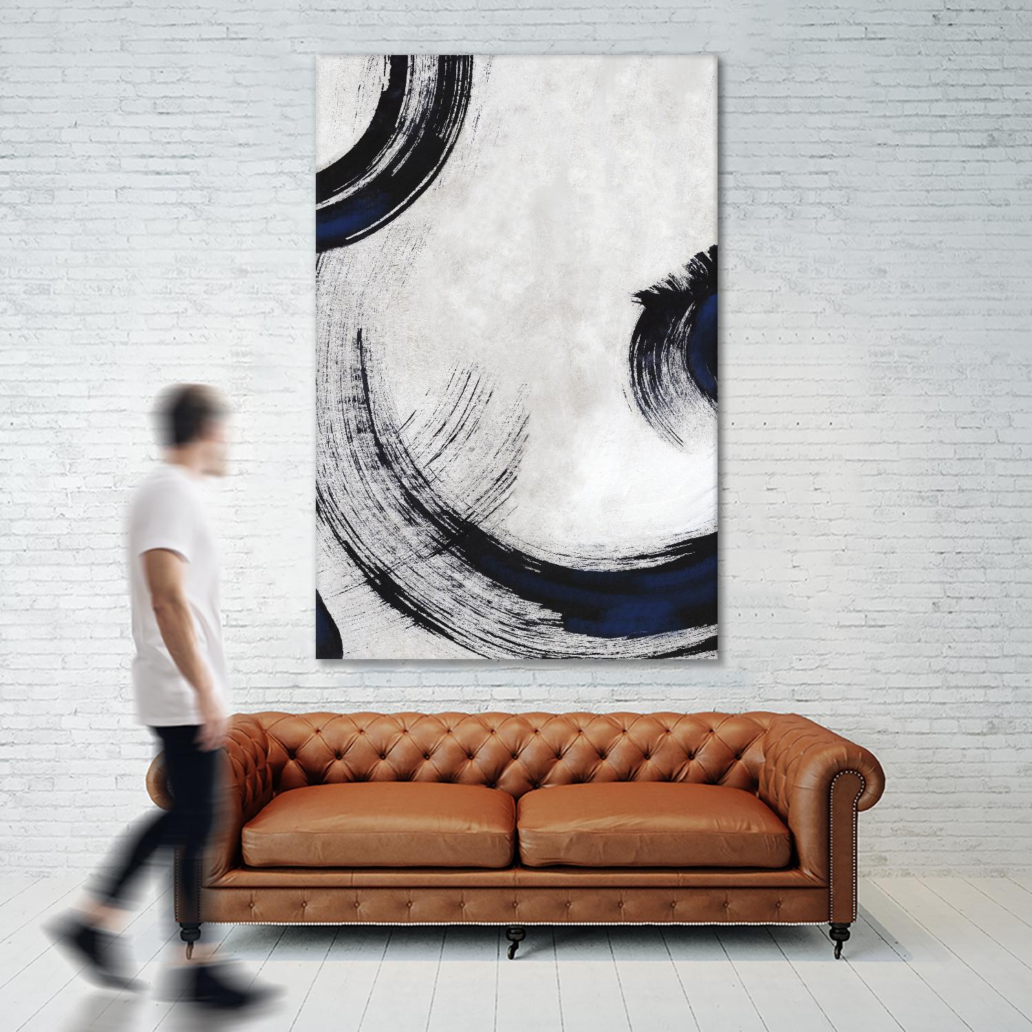 Stroke III by PI Studio on GIANT ART - grey abstract