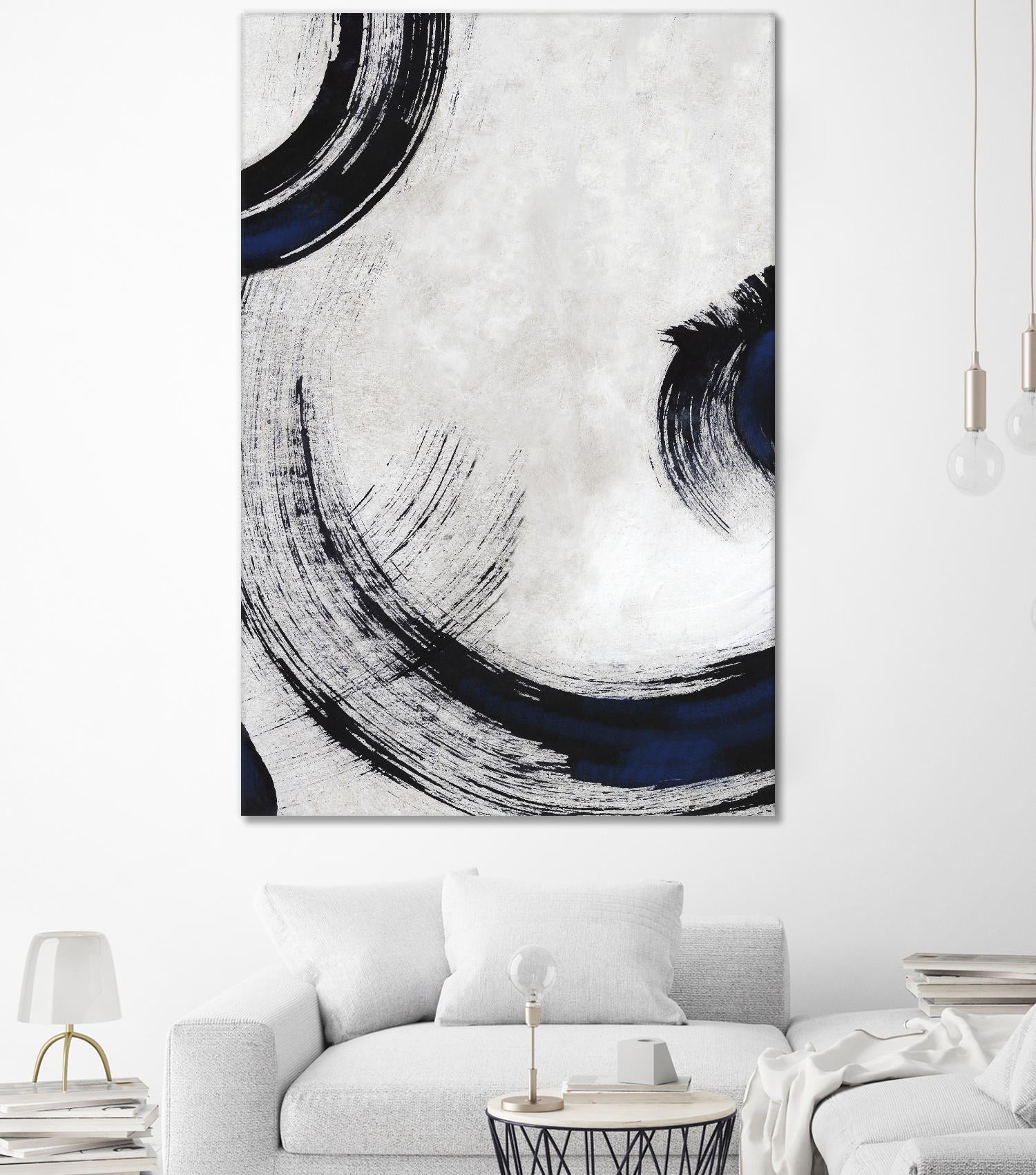 Stroke III by PI Studio on GIANT ART - grey abstract