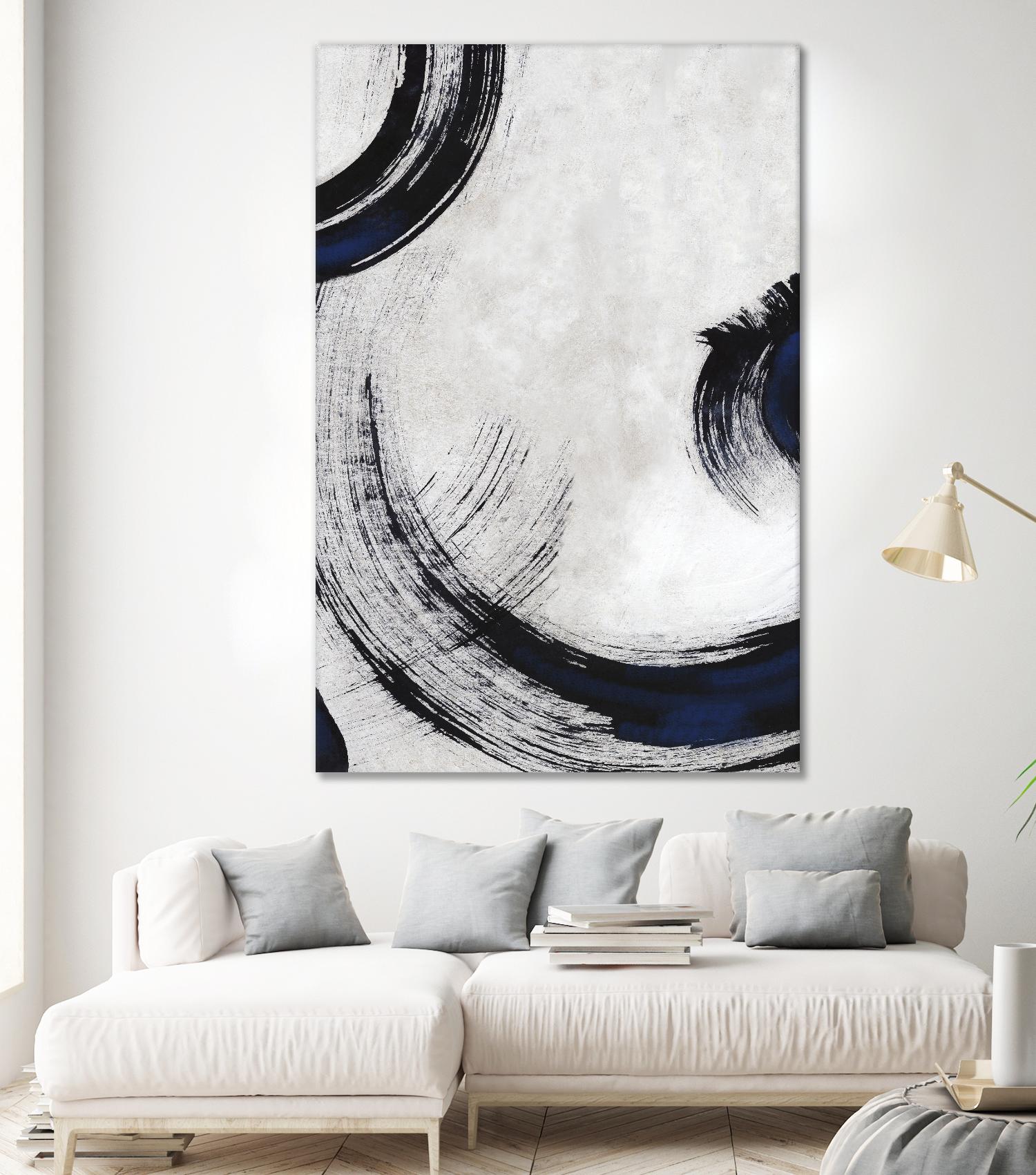 Stroke III by PI Studio on GIANT ART - grey abstract