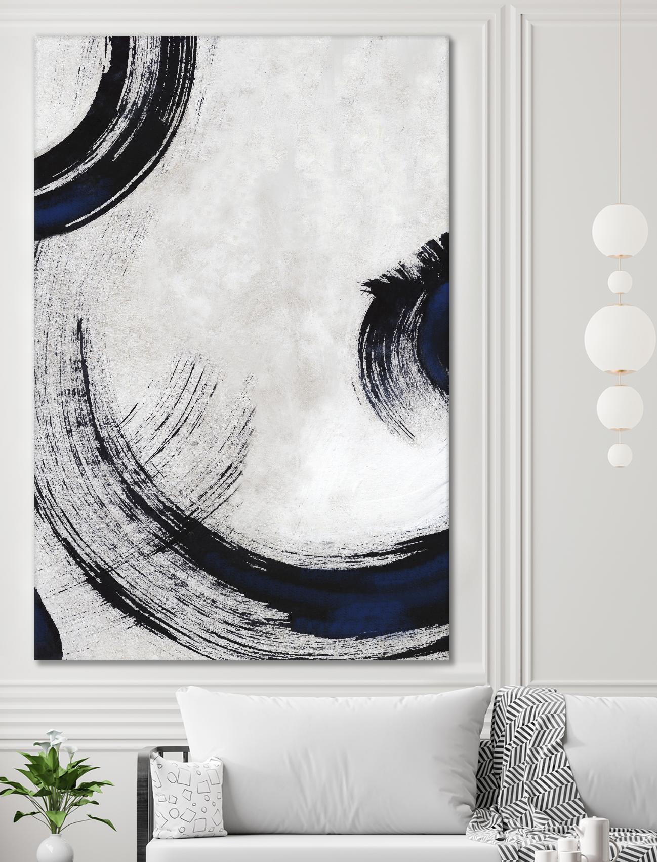 Stroke III by PI Studio on GIANT ART - grey abstract