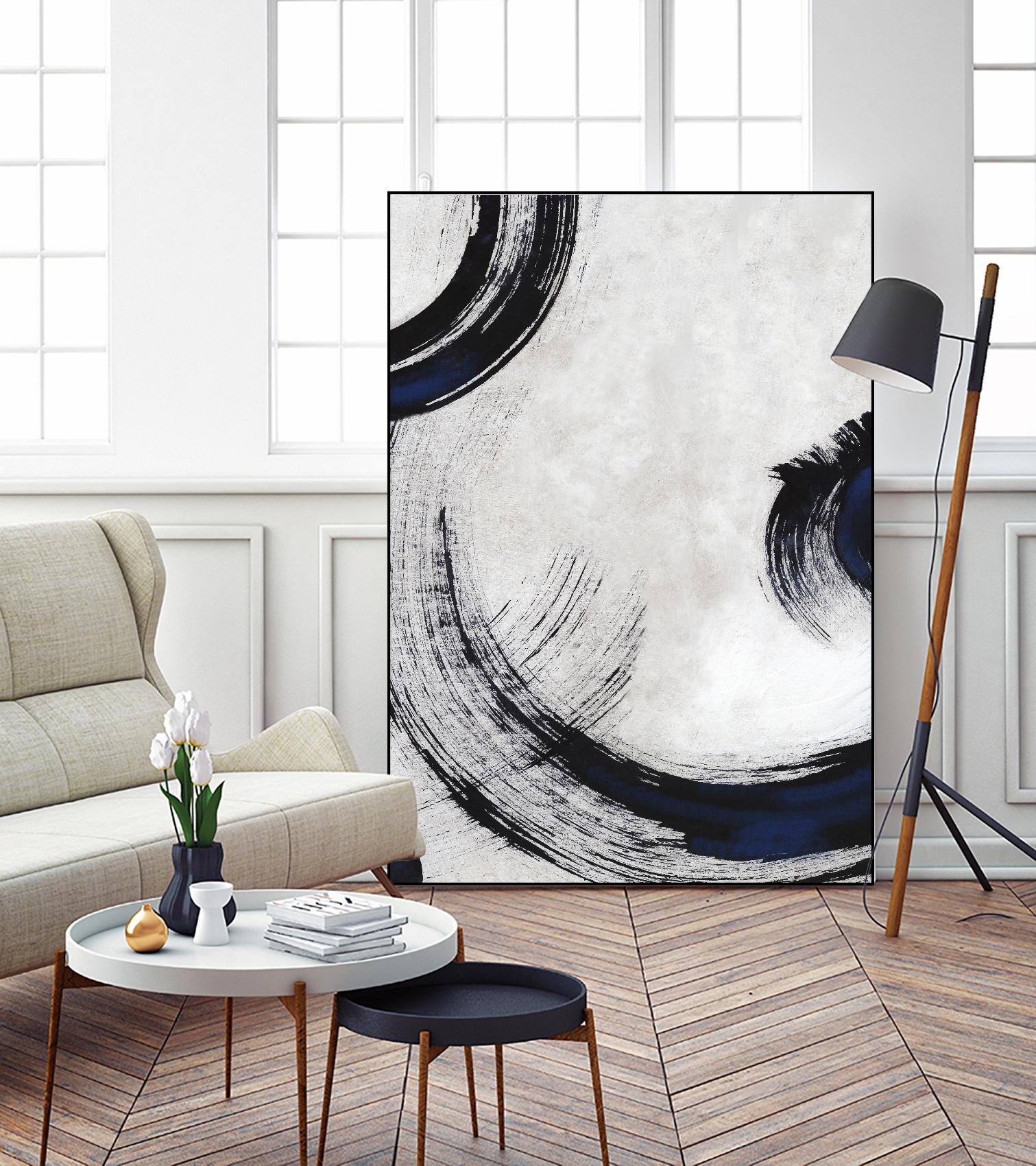 Stroke III by PI Studio on GIANT ART - grey abstract