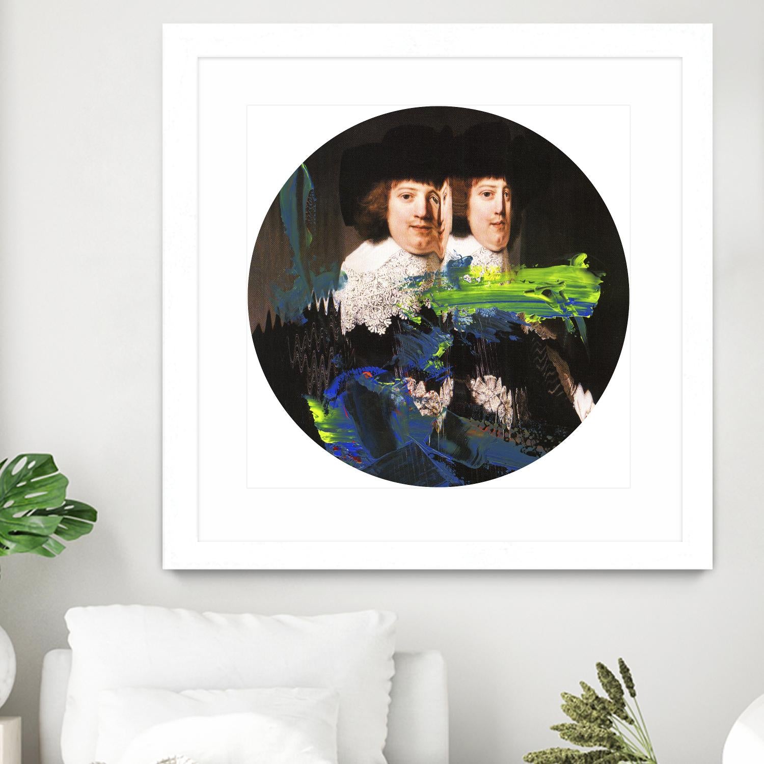 Blue Vanguard I by PI Studio on GIANT ART - yellow contemporary