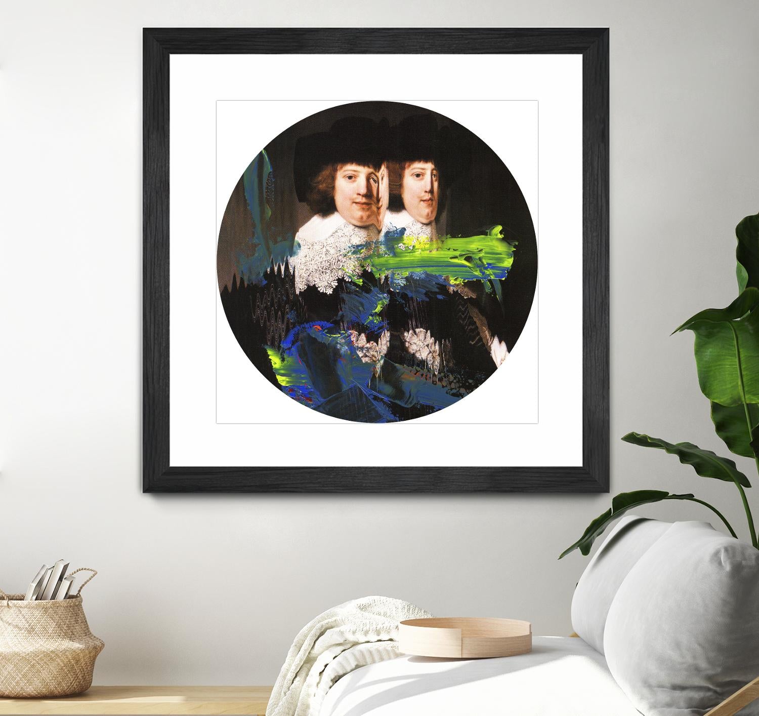 Blue Vanguard I by PI Studio on GIANT ART - yellow contemporary