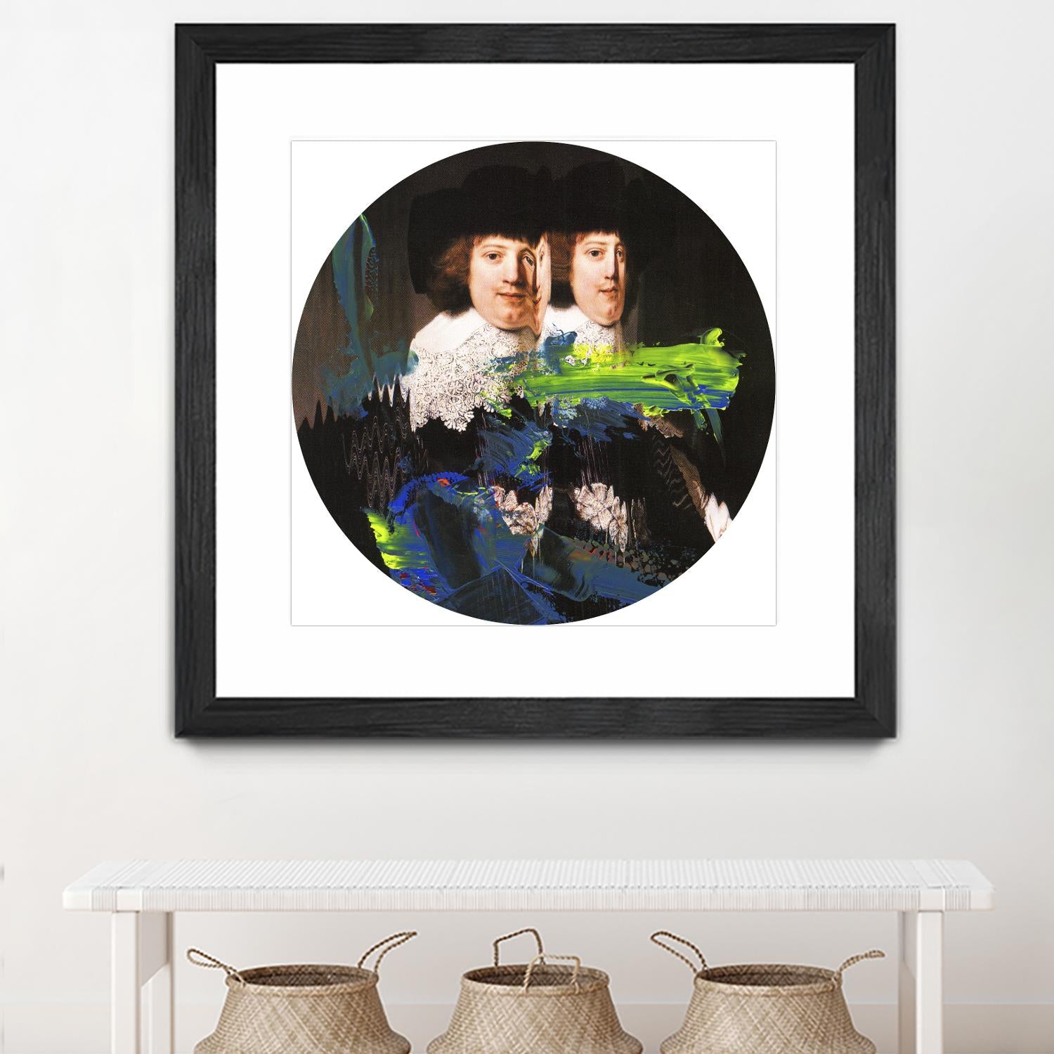 Blue Vanguard I by PI Studio on GIANT ART - yellow contemporary