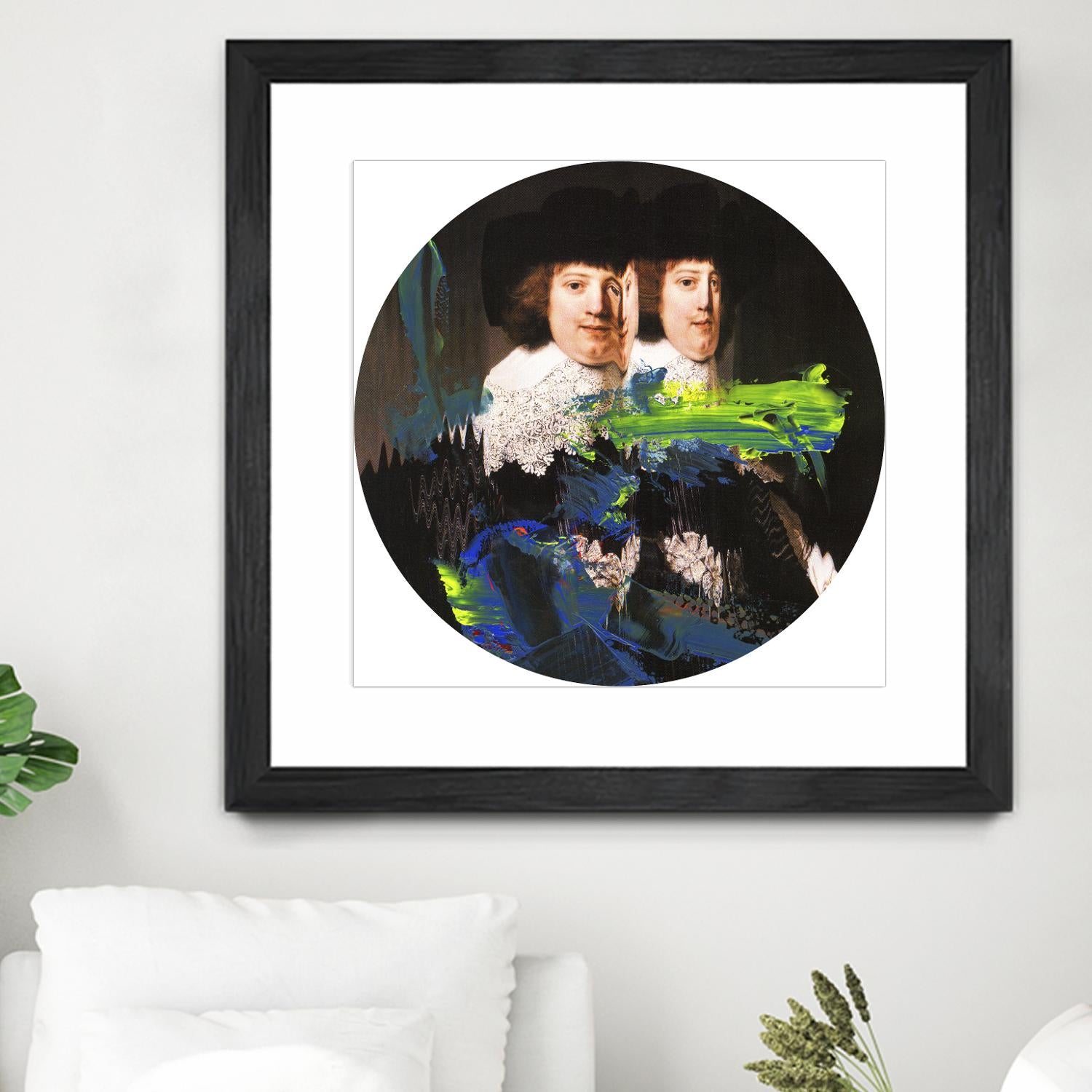 Blue Vanguard I by PI Studio on GIANT ART - yellow contemporary