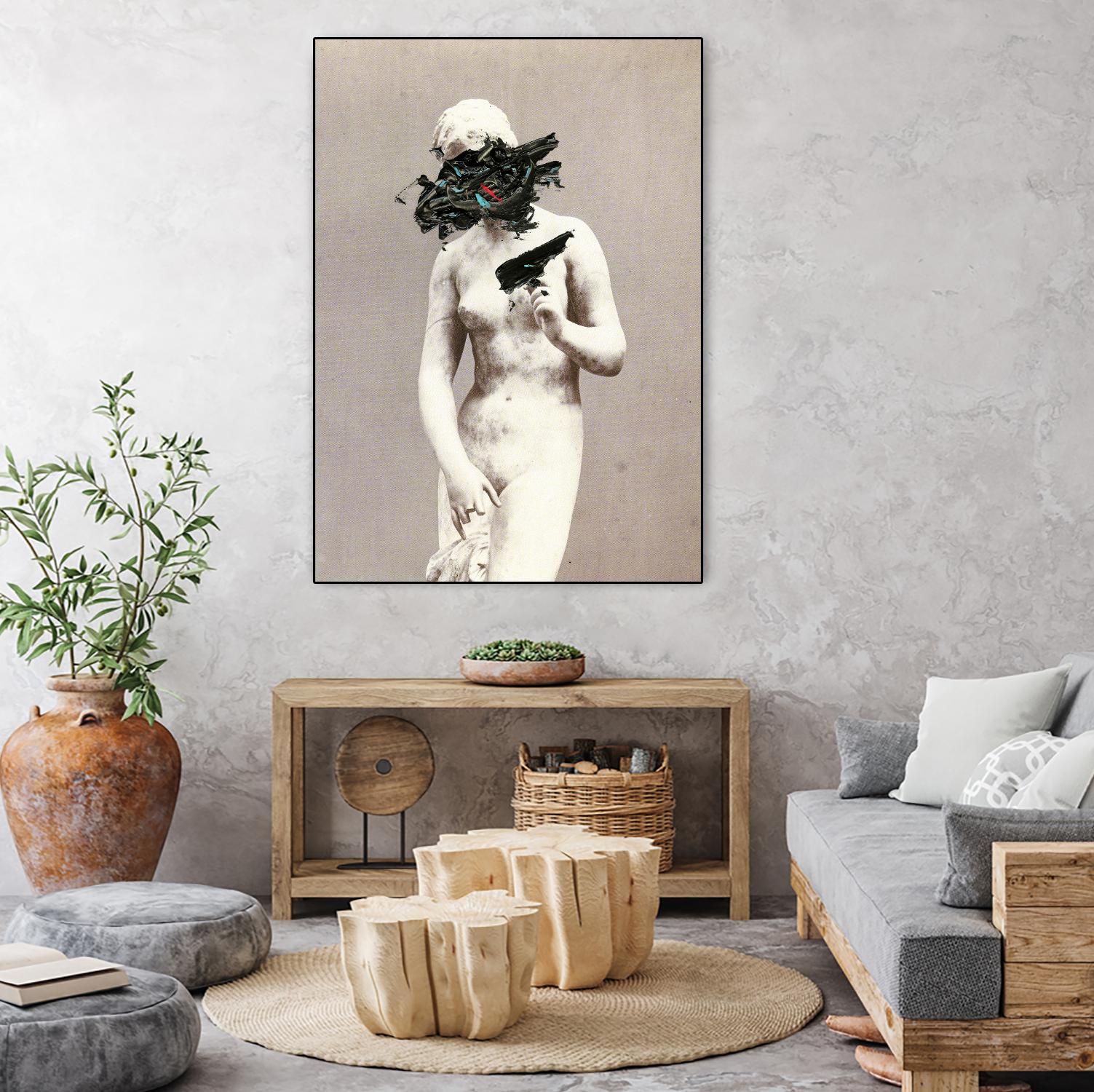 Disassociation II by PI Studio on GIANT ART - beige contemporary